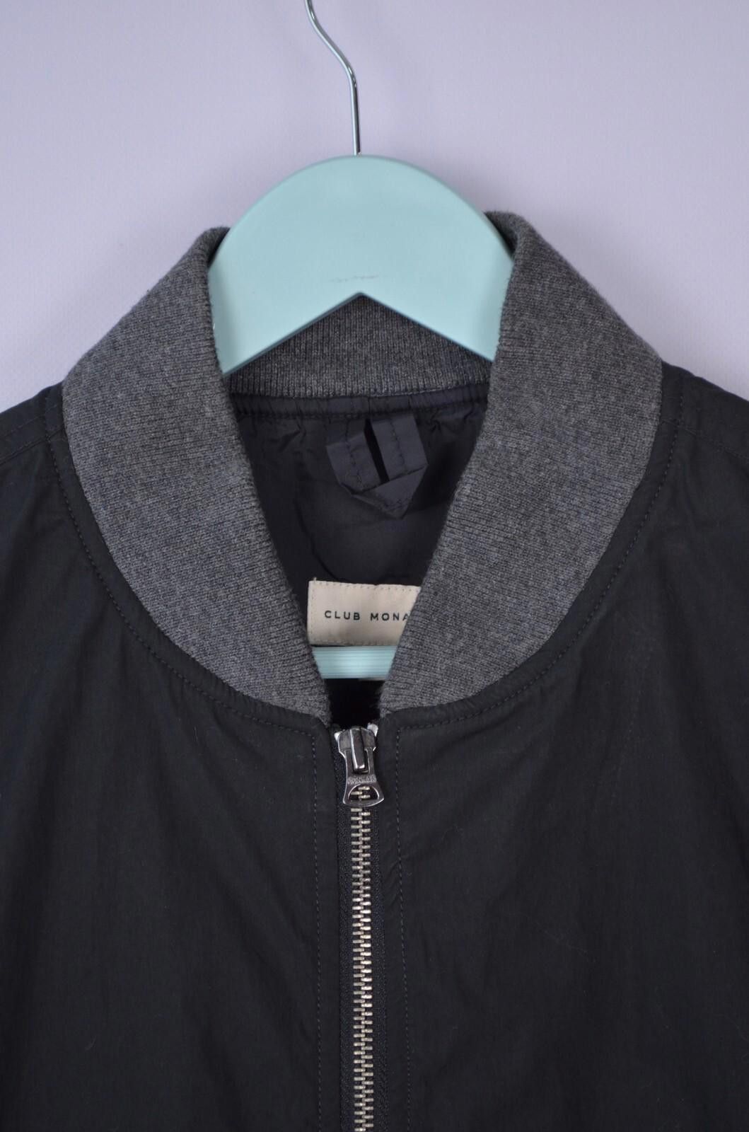 Club Monaco Club Monaco Cotton Nylon Blend Black Bomber Jacket Size M Size US M / EU 48-50 / 2 - 4 Thumbnail