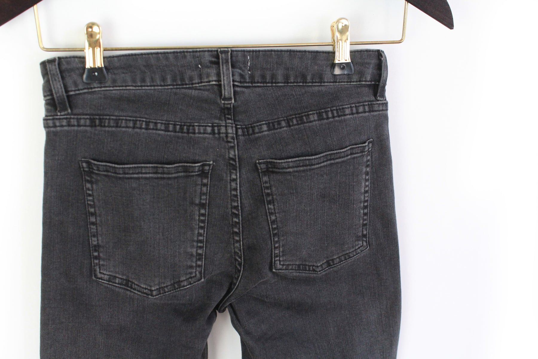 Acne Studios Acne Studios Skin 5 Pistol BLK Jeans Women's 26/32 Size 26" / US 2 / IT 38 - 6 Thumbnail
