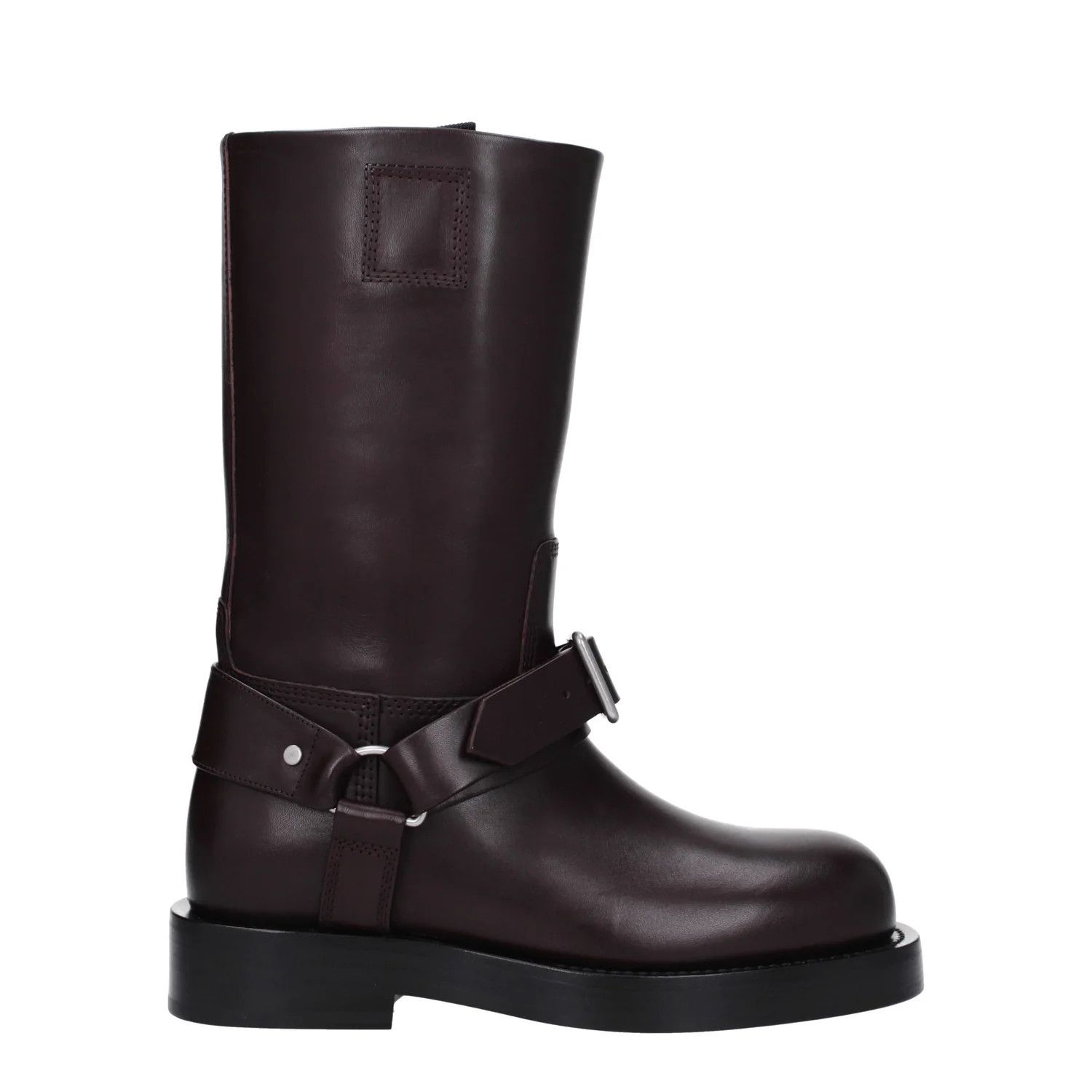 ob1o1e1024 Leather Boots in Violet