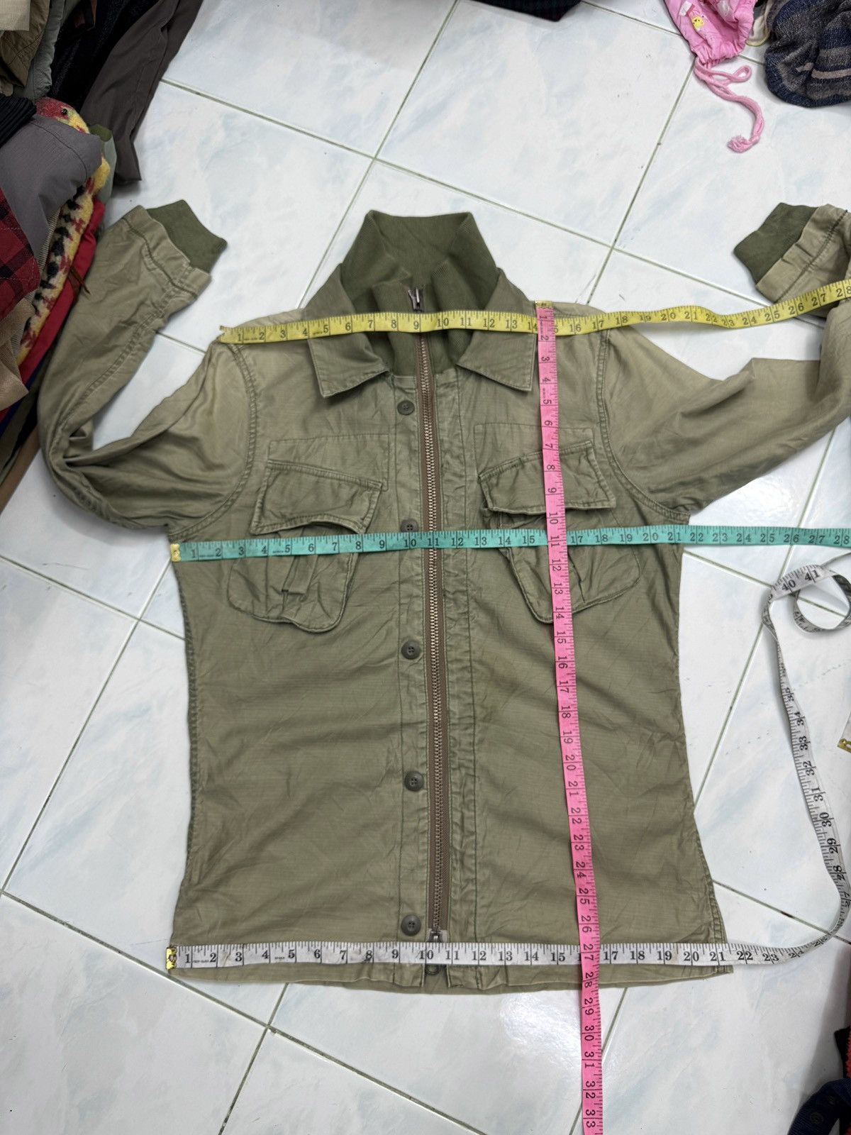 Japanese Brand 🔥🔥🔥ARCHIVE VINTAGE BACK NUMBER MILITARY JACKET Size US M / EU 48-50 / 2 - 16 Thumbnail