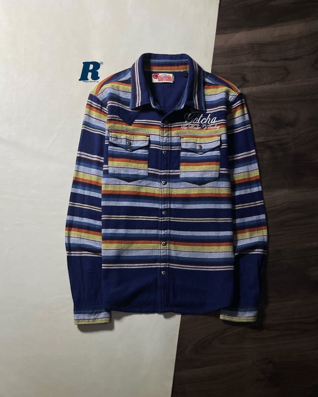 Japanese Brand HEAVY FLANNEL SHIRT WESTERN GOTCHA JAPAN SIZE M fit S Size US S / EU 44-46 / 1 - 1 Thumbnail