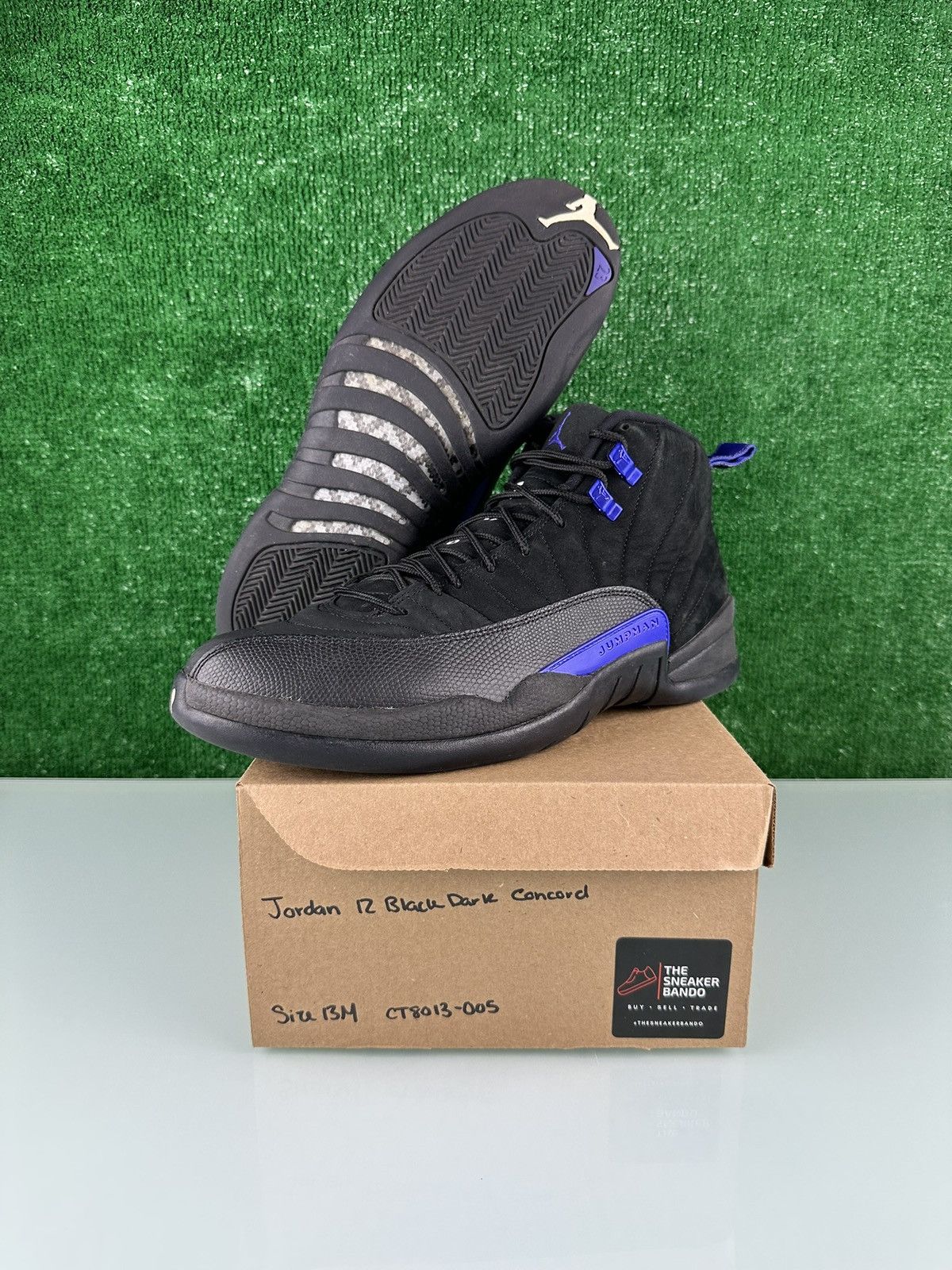 Jordan Brand Air Jordan 12 Retro Dark Concord Size 13 Size US 13 / EU 46 - 1 Thumbnail