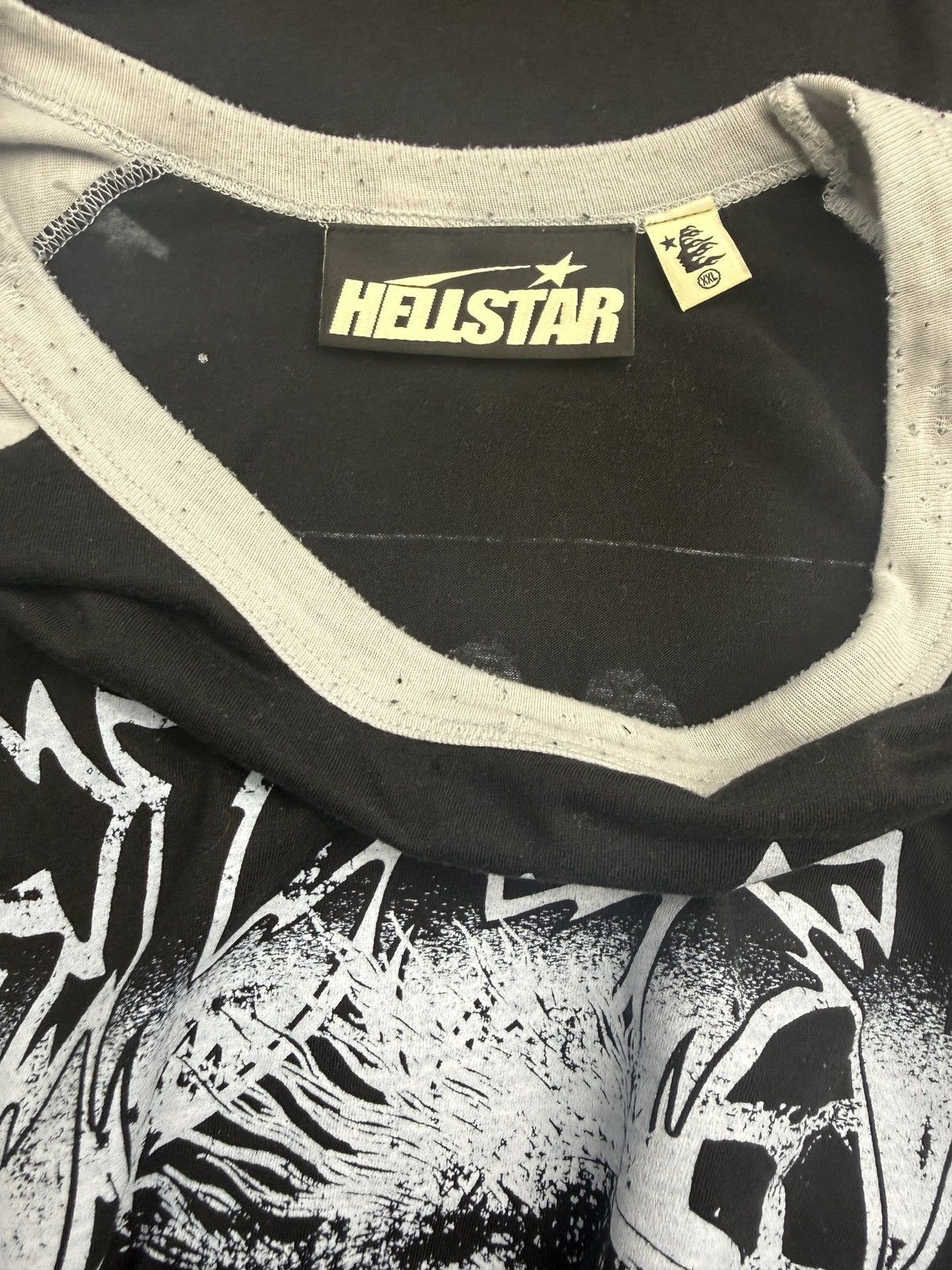 HELLSTAR Hellstar Record Baby Long Sleeve T-shirt Size US XXL / EU 58 / 5 - 7 Thumbnail