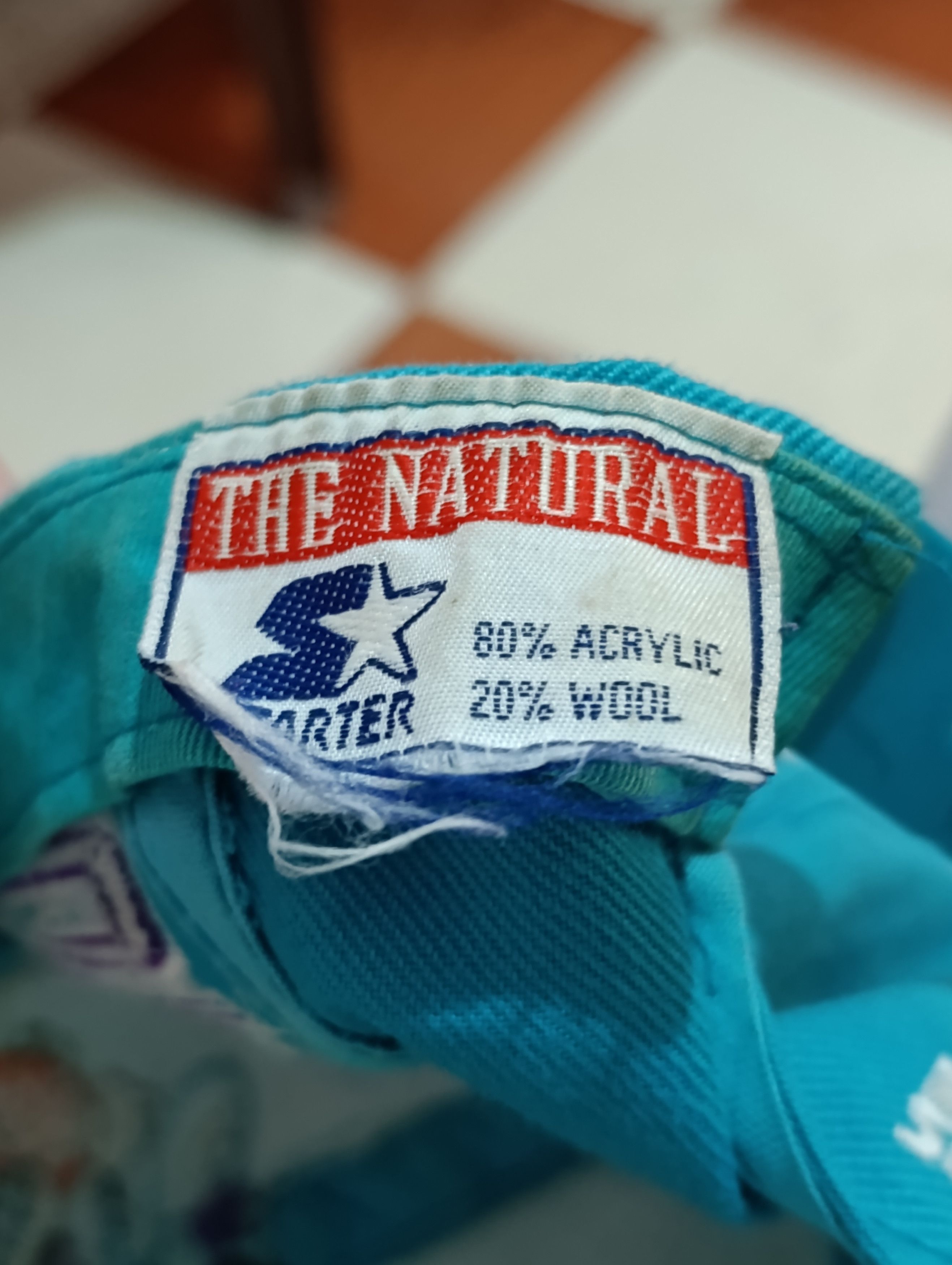 Starter Vintage 90's Rare Charlotte hornets Cap Size ONE SIZE - 4 Thumbnail