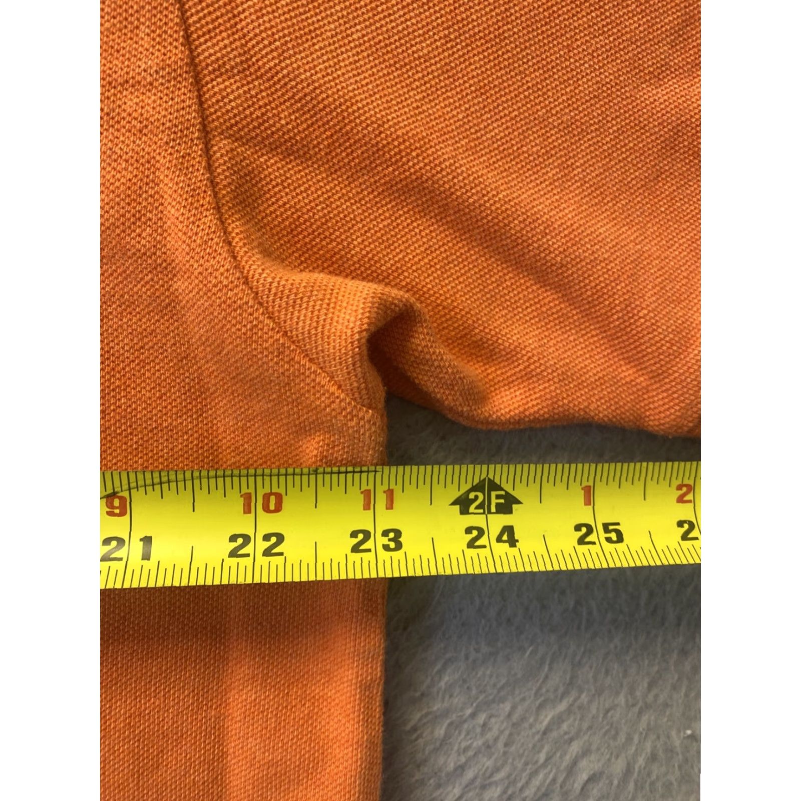 Gap Gap Mens Sz XL Orange Solid Short Sleeve Polo Shirt 112-9 Size US XL / EU 56 / 4 - 4 Thumbnail