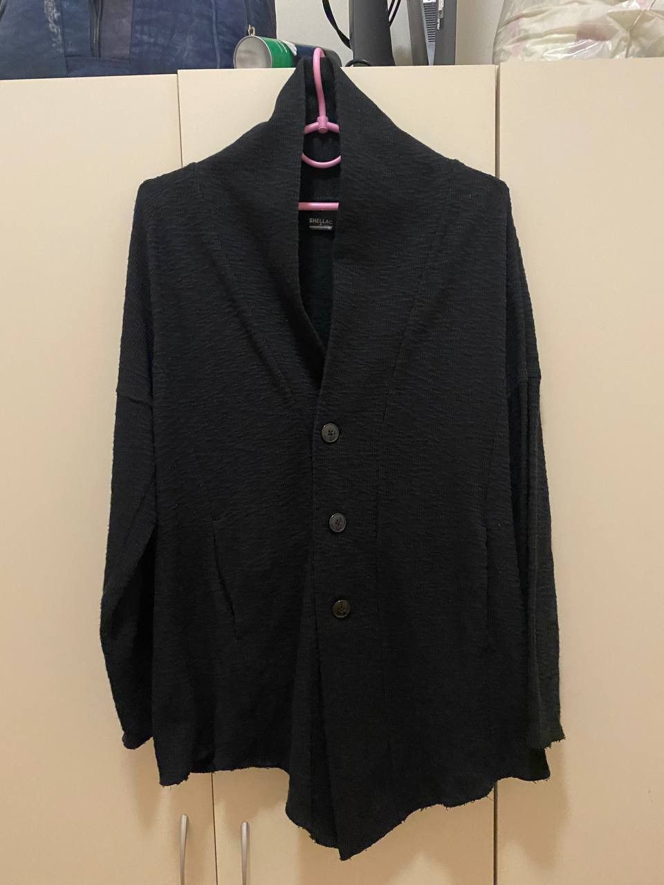Japanese Brand × Shellac Shellac Japan Cardigan very rare Size US L / EU 52-54 / 3 - 1 Thumbnail