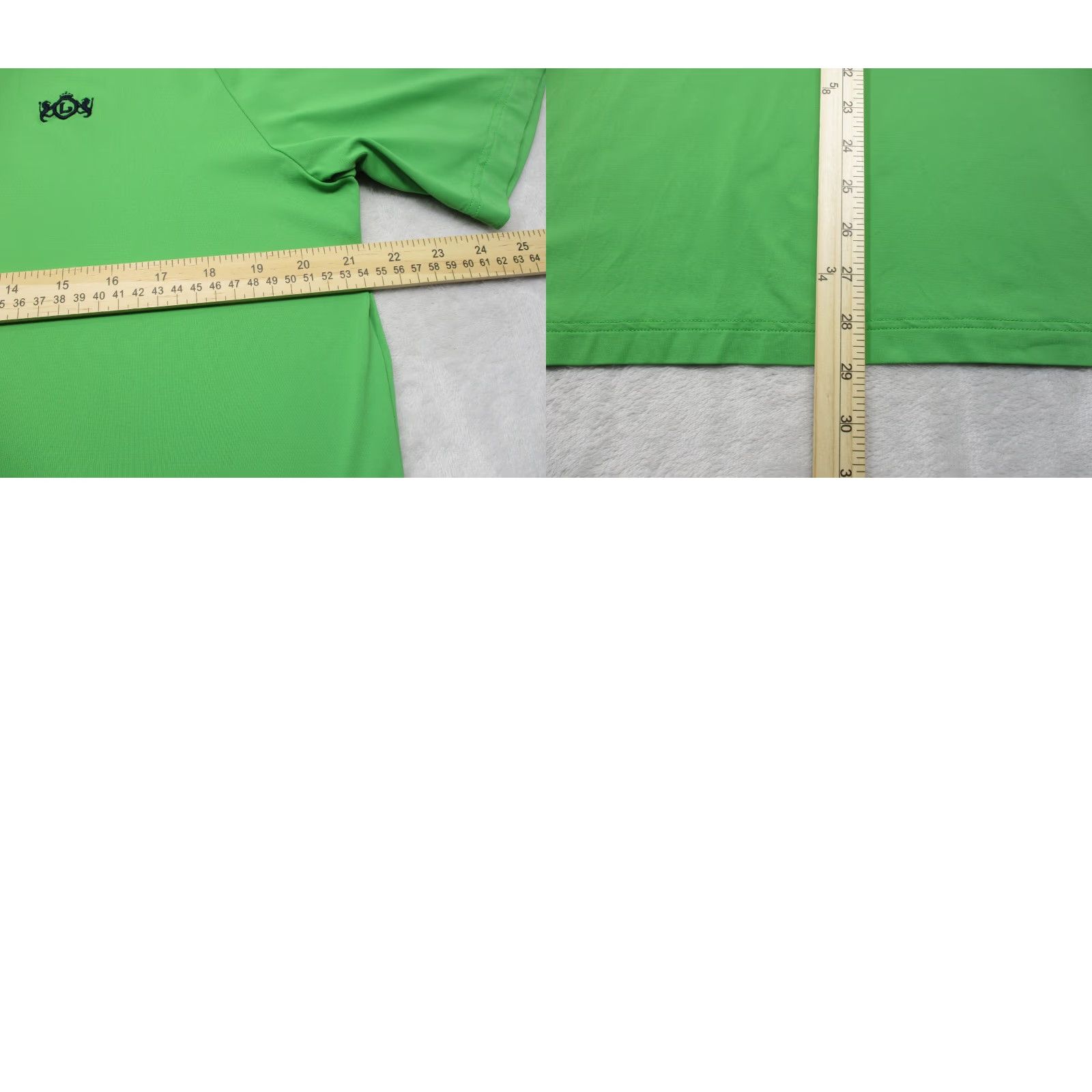 Vintage Louis Made 110 Golf Polo Shirt Mens Large Green Short Sleeve Tennis Rugby Size US L / EU 52-54 / 3 - 9 Thumbnail