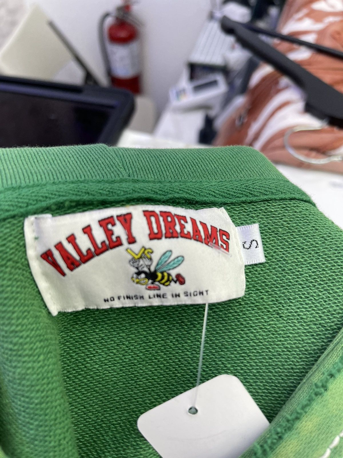 Vale Vale lives hoodie (green) Size US S / EU 44-46 / 1 - 3 Thumbnail