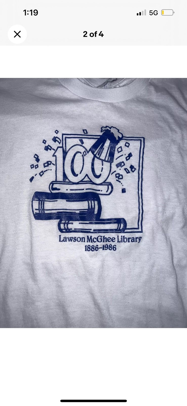Vintage Single stitch vintage tee 80s Size S / US 4 / IT 40 - 2 Thumbnail