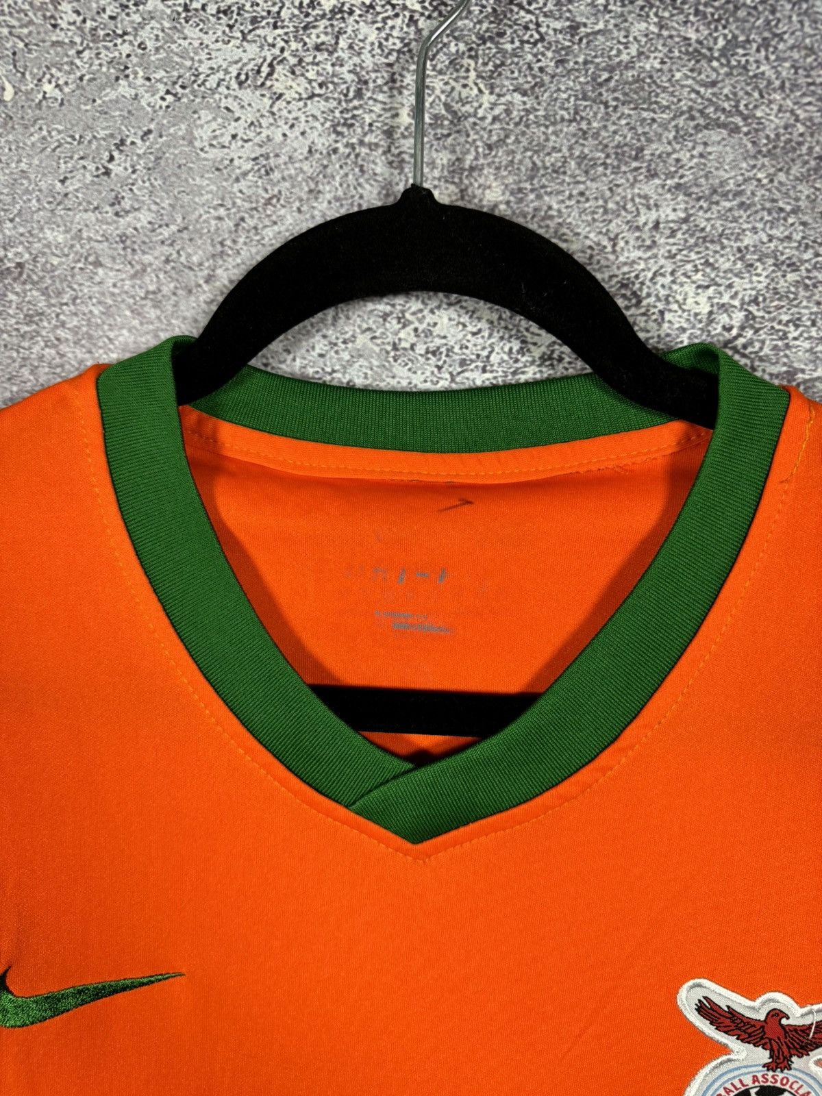 Nike × Vintage Vintage Zambia 2011 Nike Fan Soccer Jersey Blokcore Medium Size US M / EU 48-50 / 2 - 7 Thumbnail