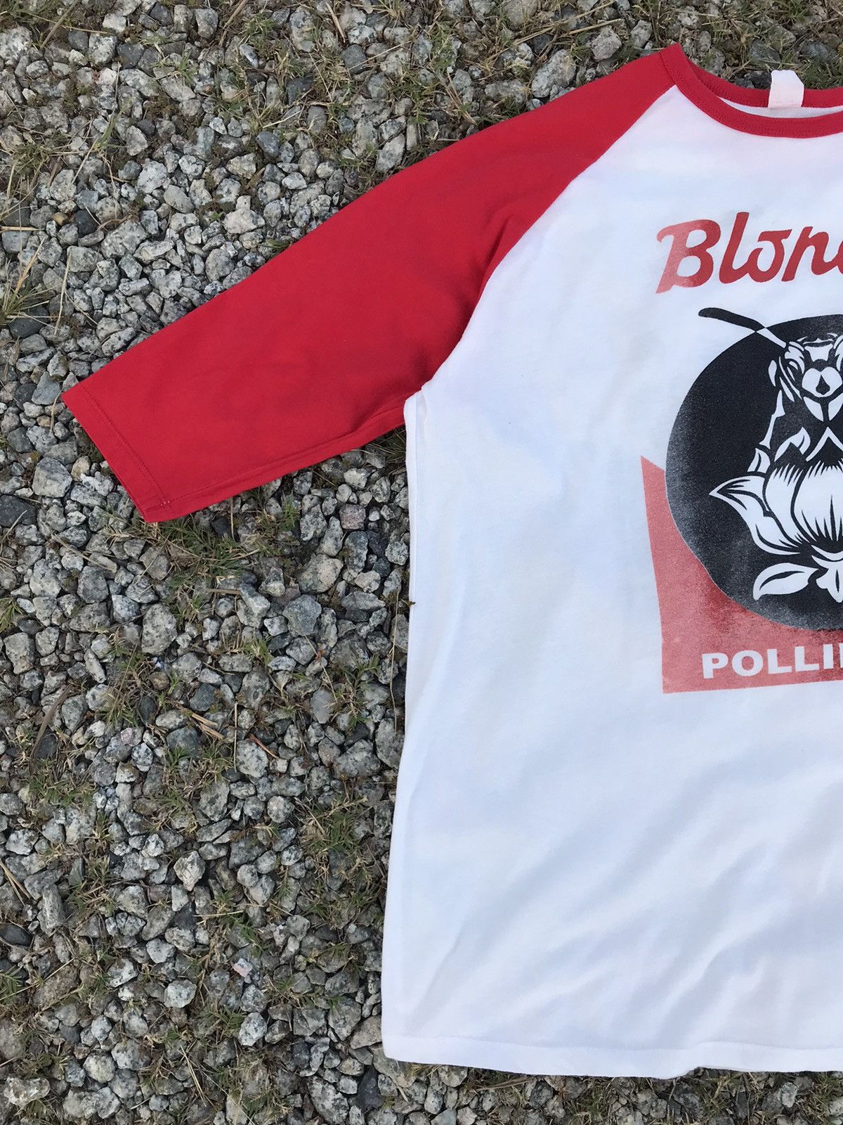 Band Tees Vintage Distressed Blondie Pollinator Tour Band 3q Tee Size US XL / EU 56 / 4 - 3 Thumbnail