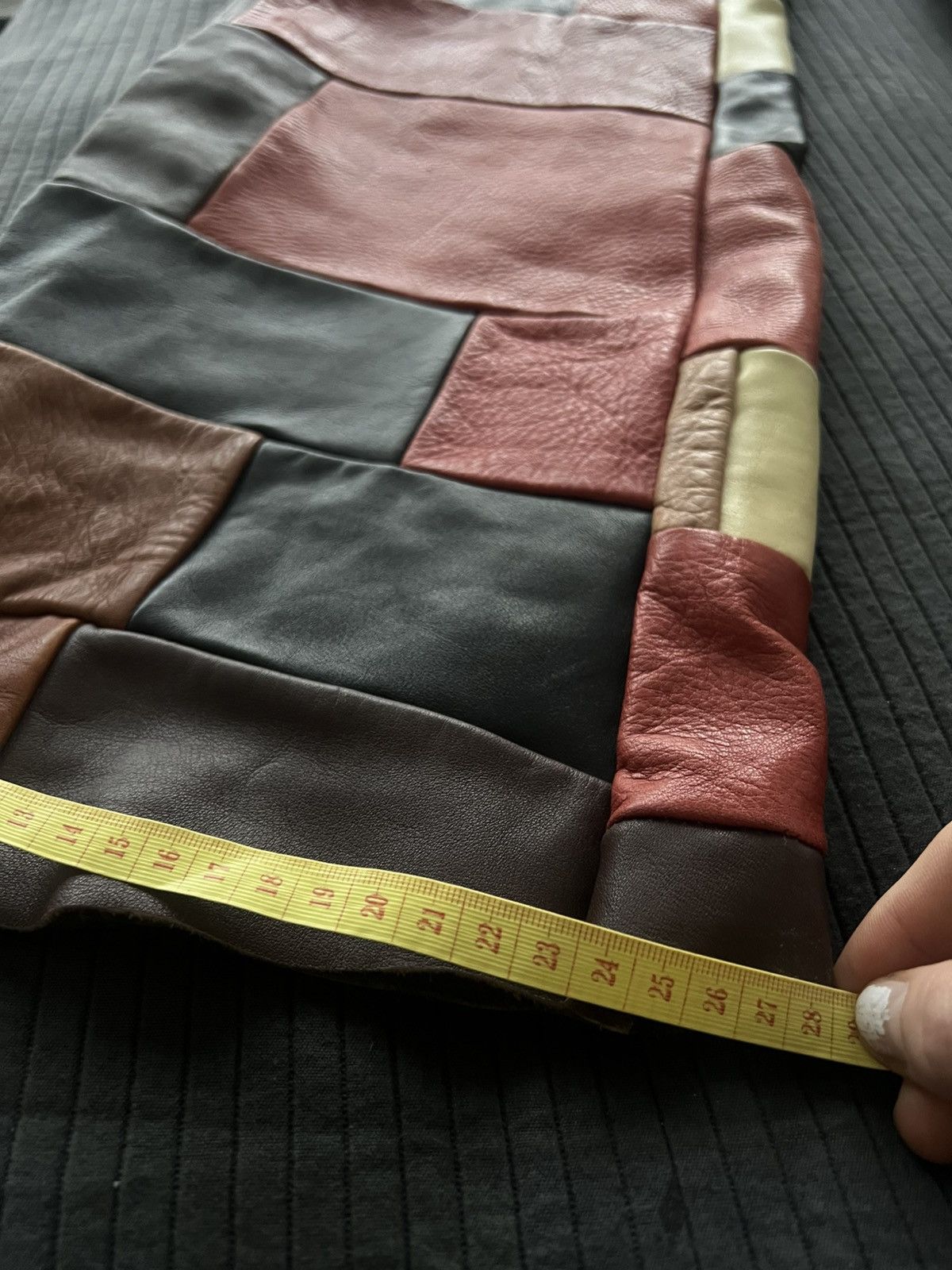 Other Handmade Flared Leather Pants Size US 31 - 8 Thumbnail