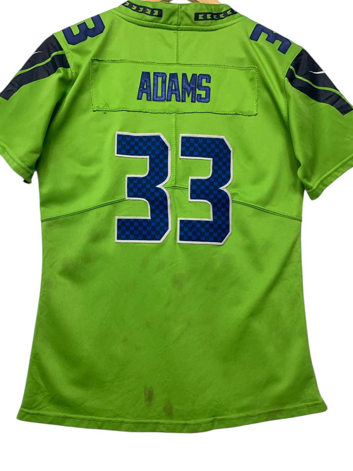 NFL Rare Seahawk NFL Jersey "Adam 33" By Nike Size S / US 4 / IT 40 - 6 Thumbnail