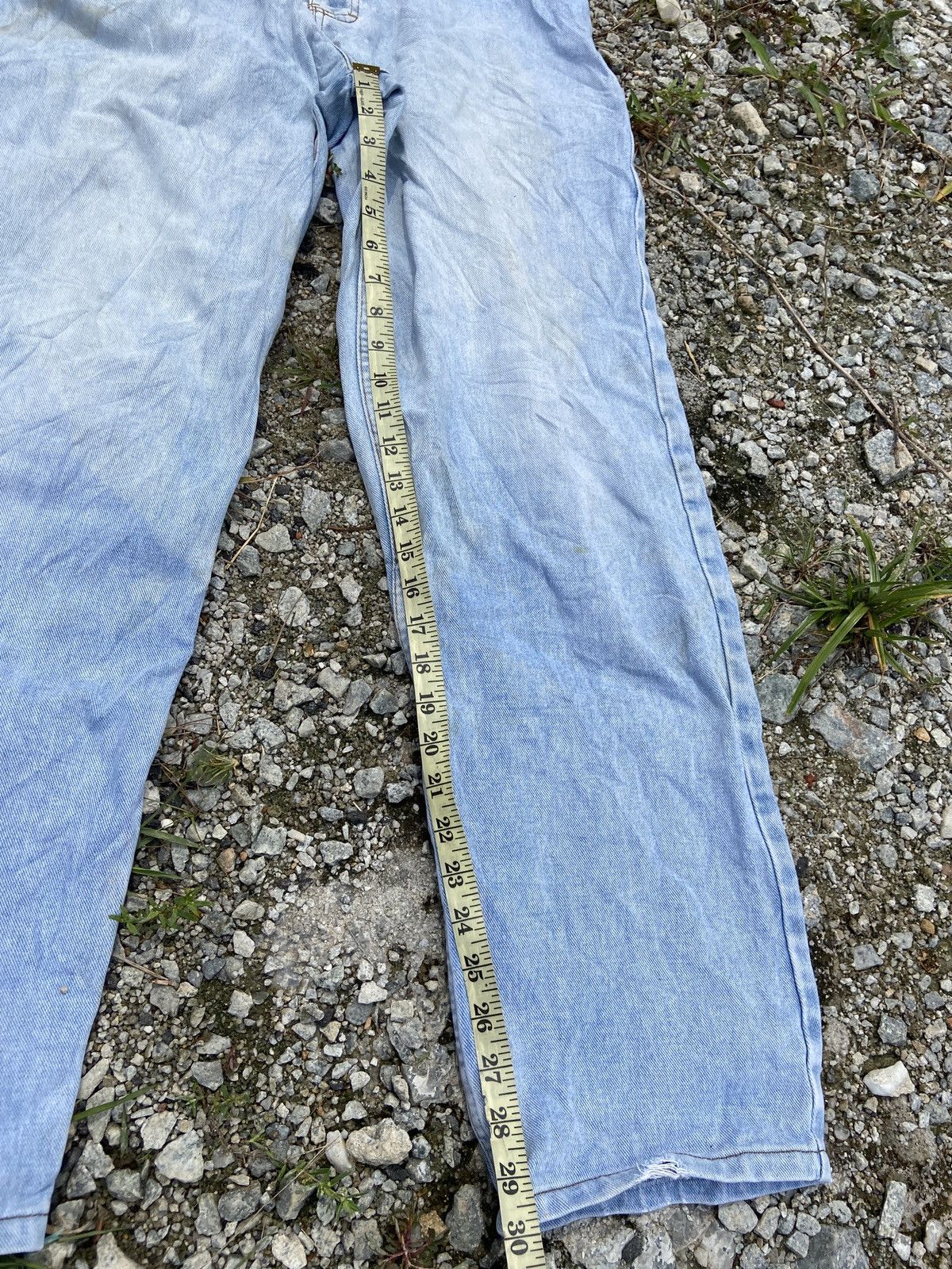 Ermenegildo Zegna Vintage Distressed Zegna Denim Size US 35 - 13 Thumbnail