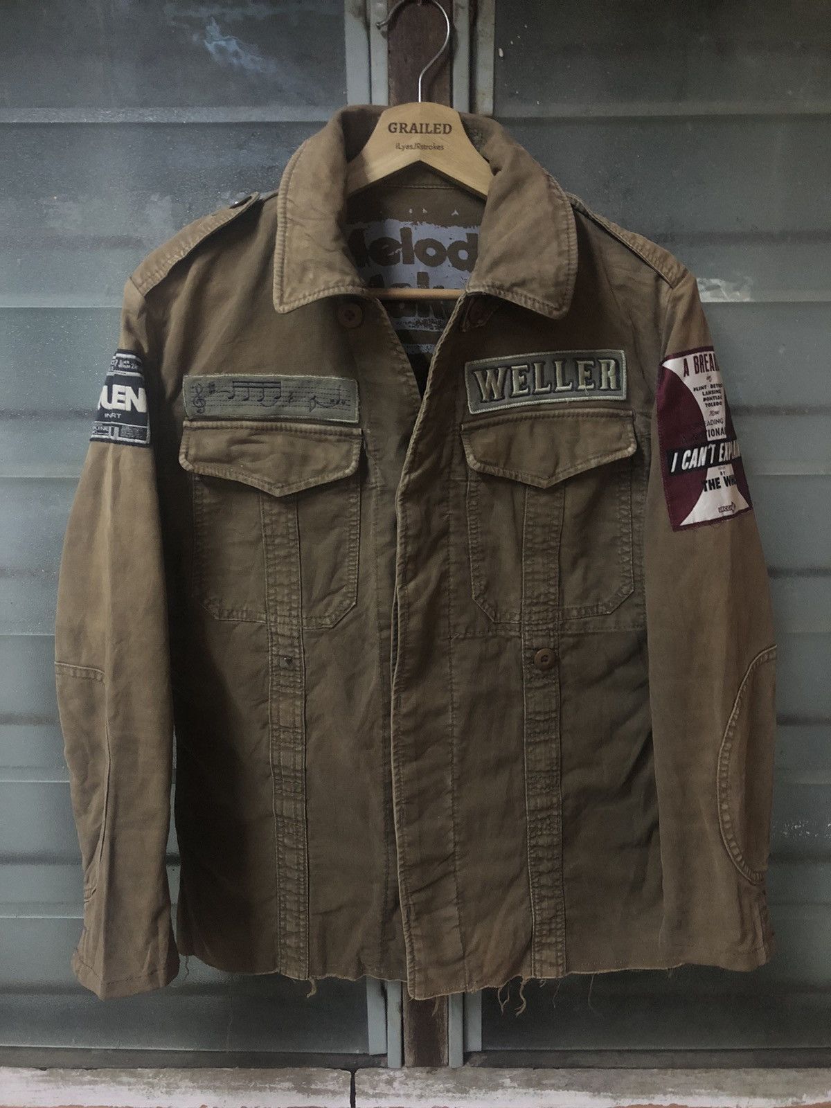 Vintage Vintage Melody Maker Rock Band The Jam Jacket Style Rock Size US M / EU 48-50 / 2 - 1 Thumbnail