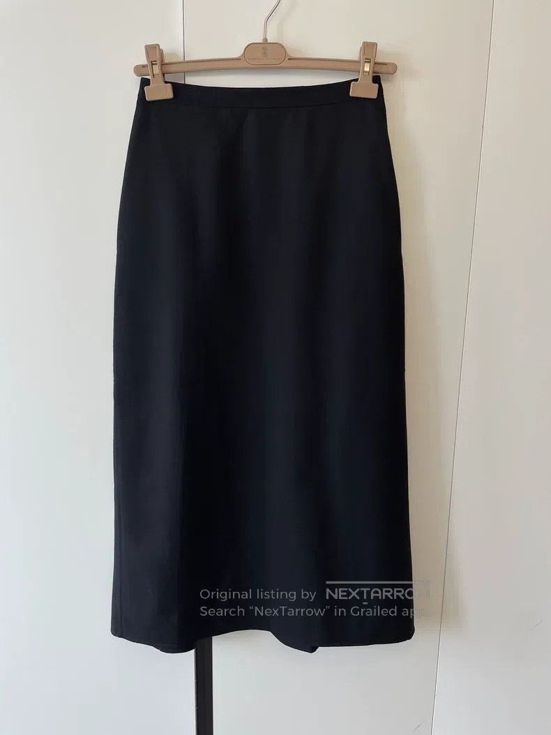 The Row The row size 0 Classic black overskirt Size 22" - 1 Thumbnail