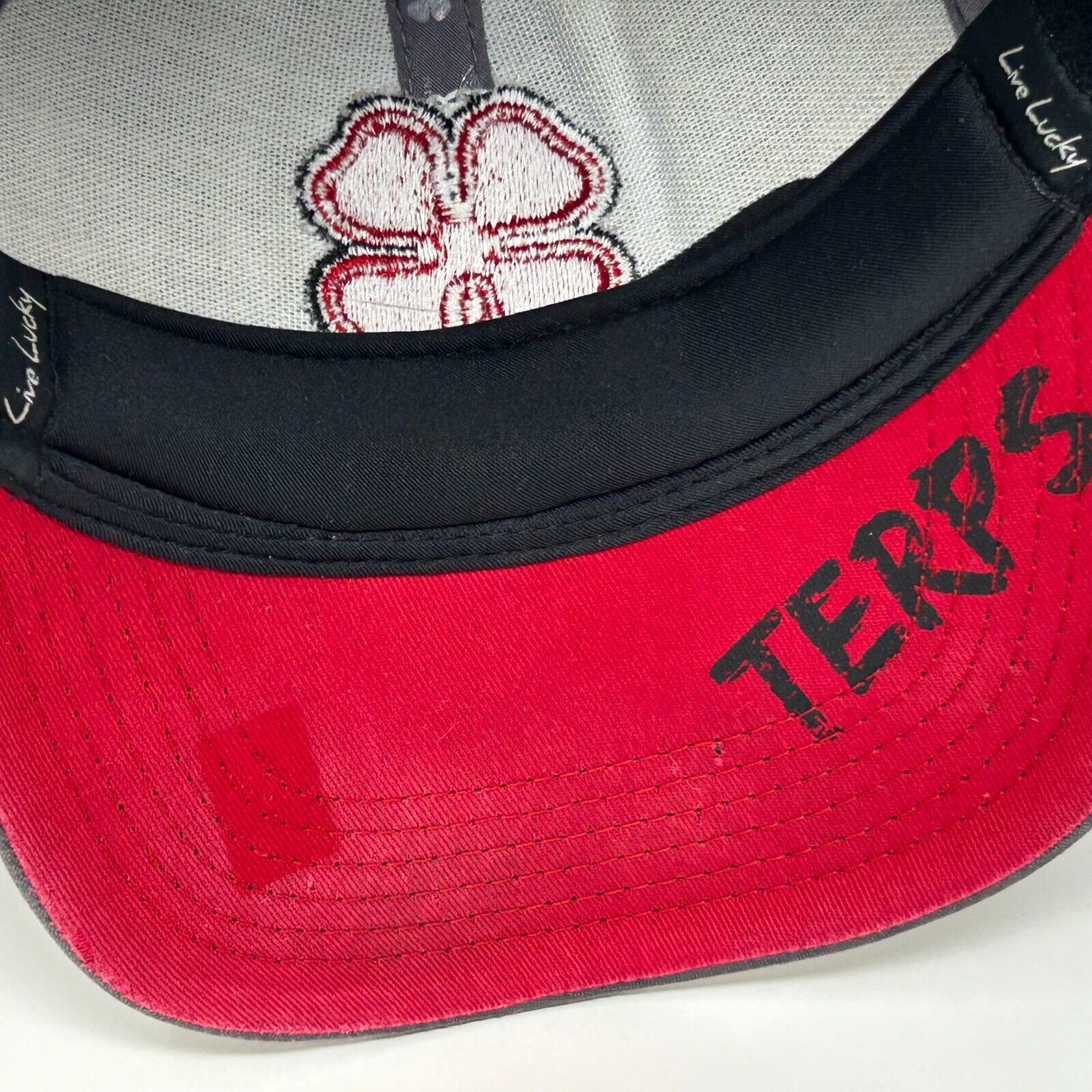 Other Maryland Terrapins Black Clover Hat Cap Flex Fitted XXL Size ONE SIZE - 5 Thumbnail
