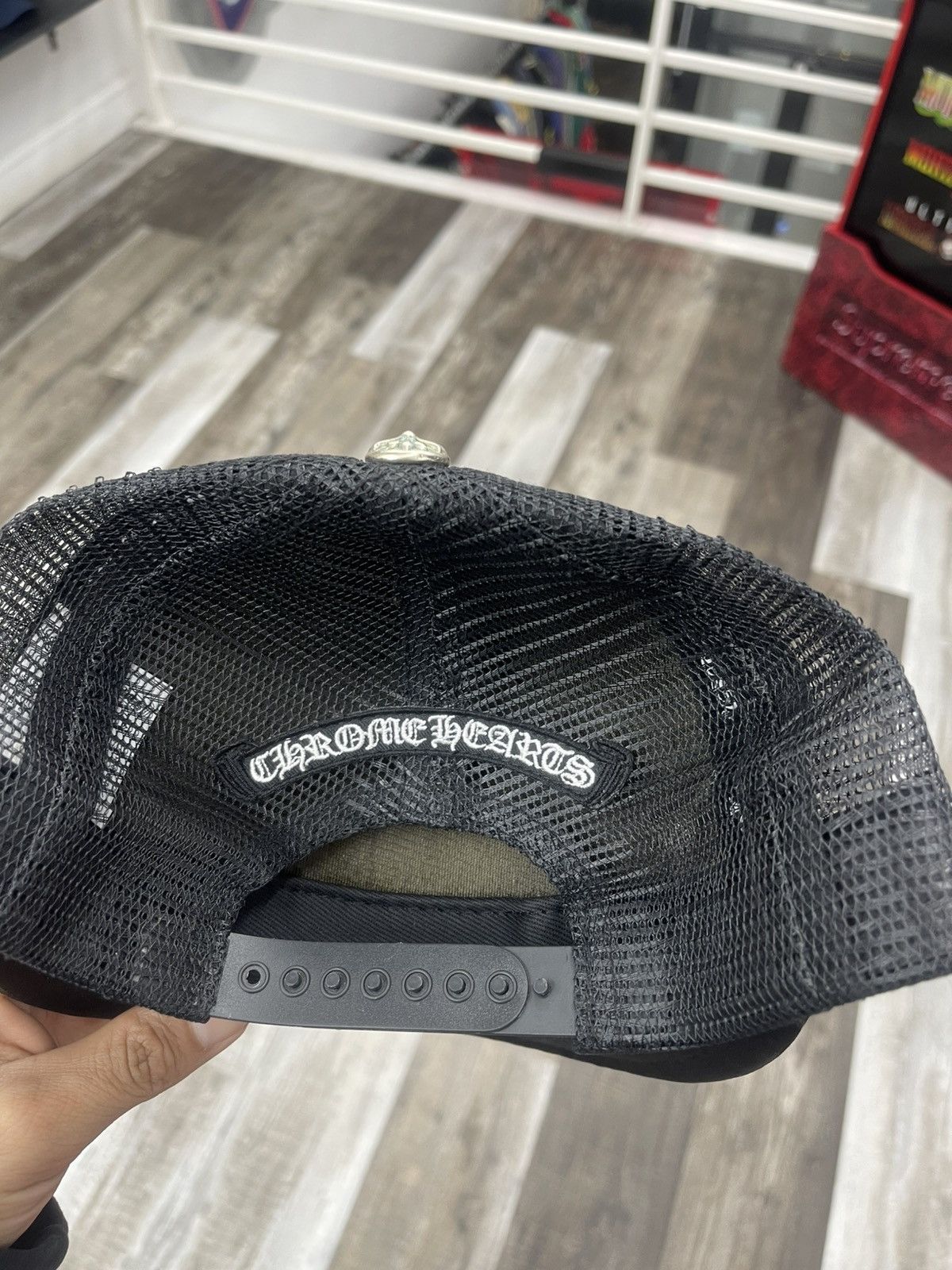 Chrome Hearts Chrome Hearts Sex Records trucker hat “Anti” Size 30 - 4 Thumbnail