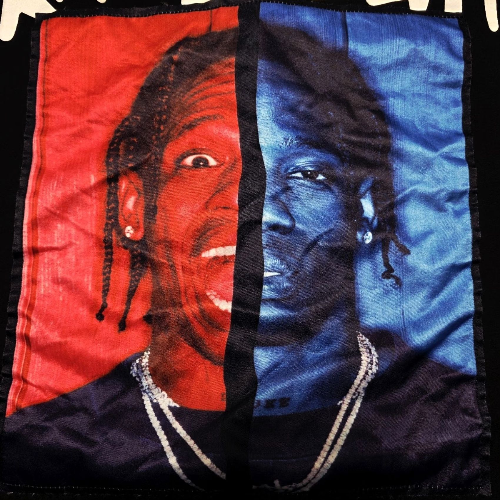 Travis Scott Travis Scott Cactus Jack Mens Size Large Black Baseball Jersey Baseball Button-Up Short Sleeve Graphic Print USA Classic Fall Size US L / EU 52-54 / 3 - 3 Thumbnail