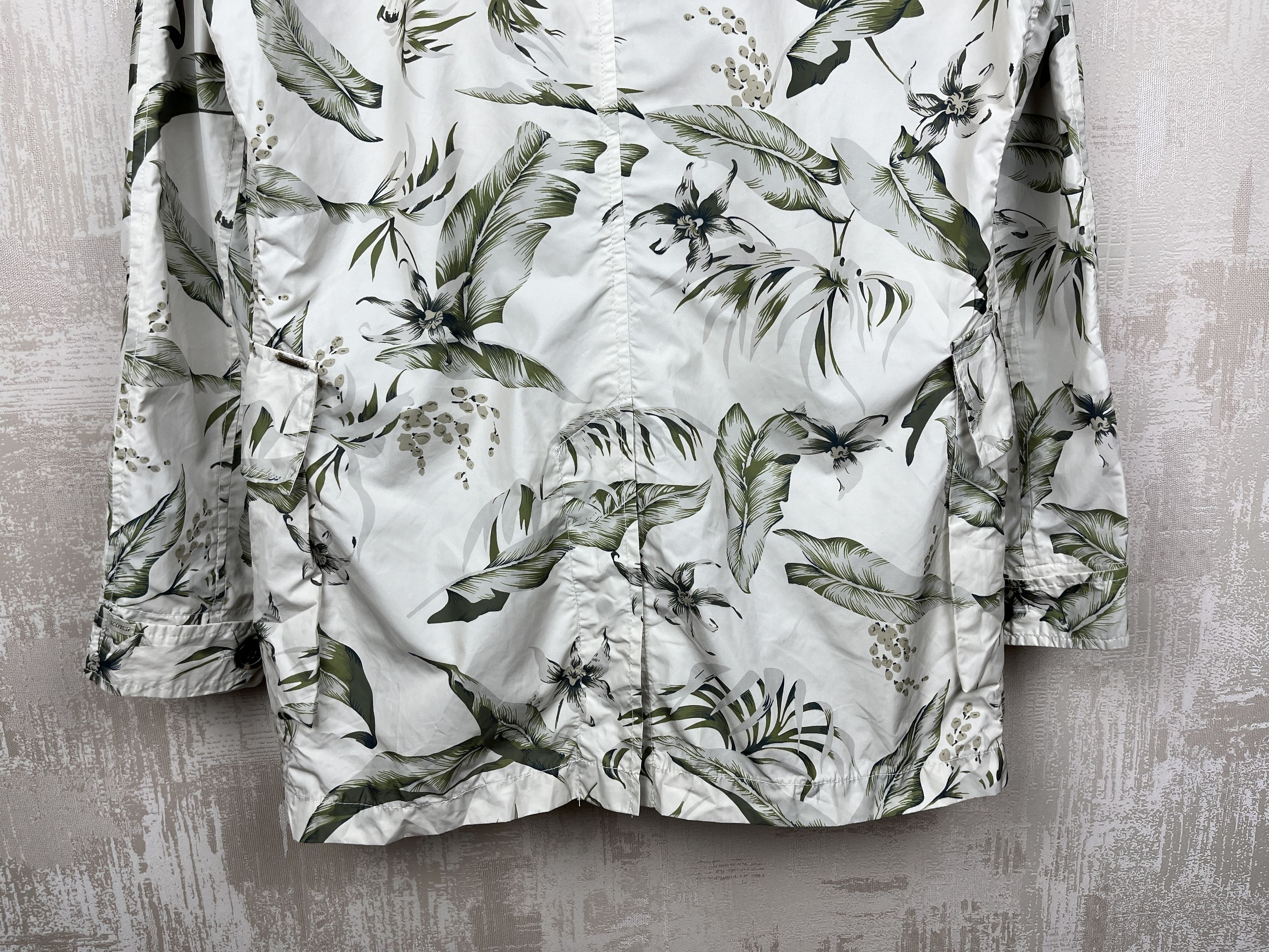 Scotch & Soda SCOTCH & SODA Tropic Pattern Lightweight Long Jacket Size US L / EU 52-54 / 3 - 20 Thumbnail