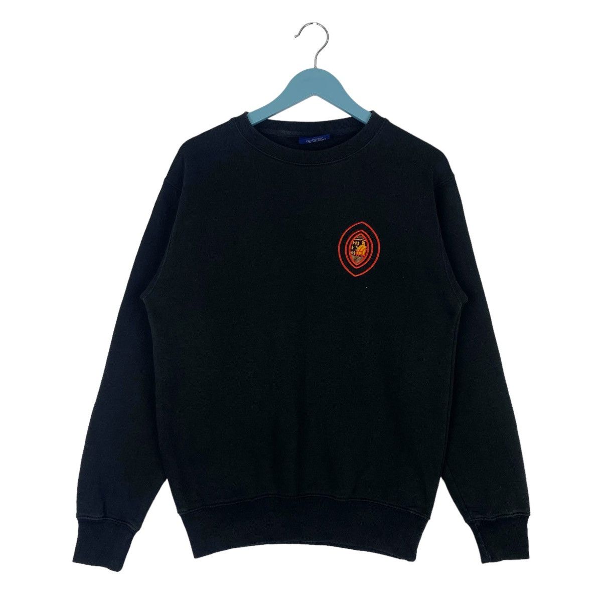 Designer × Vintage Oakhom Sweatshirt Black Crewneck Pullover Jumper Size US M / EU 48-50 / 2 - 1 Thumbnail