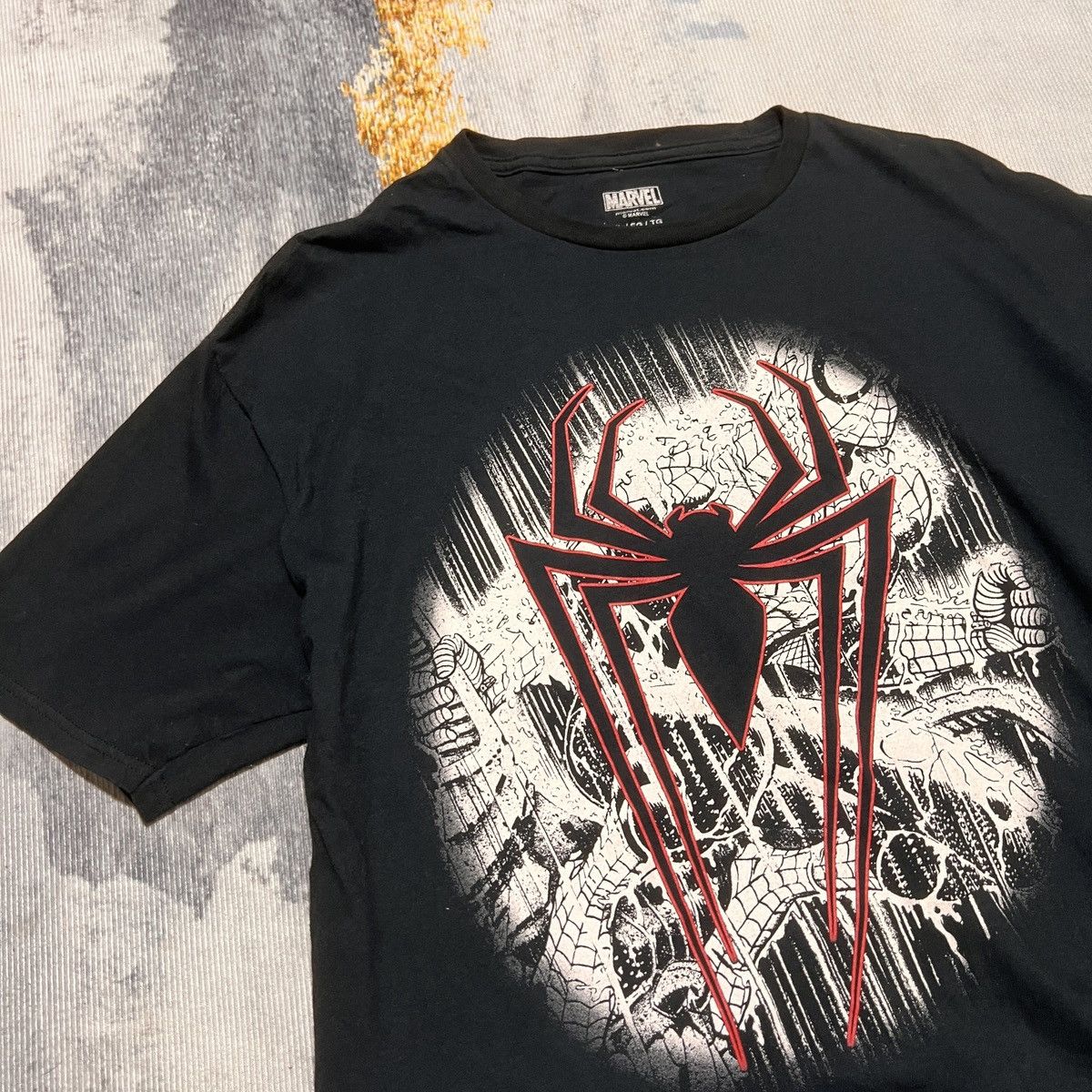 Marvel Comics × Vintage MARVEL SPIDERMAN MOVIE T-SHIRT Size US XL / EU 56 / 4 - 4 Thumbnail