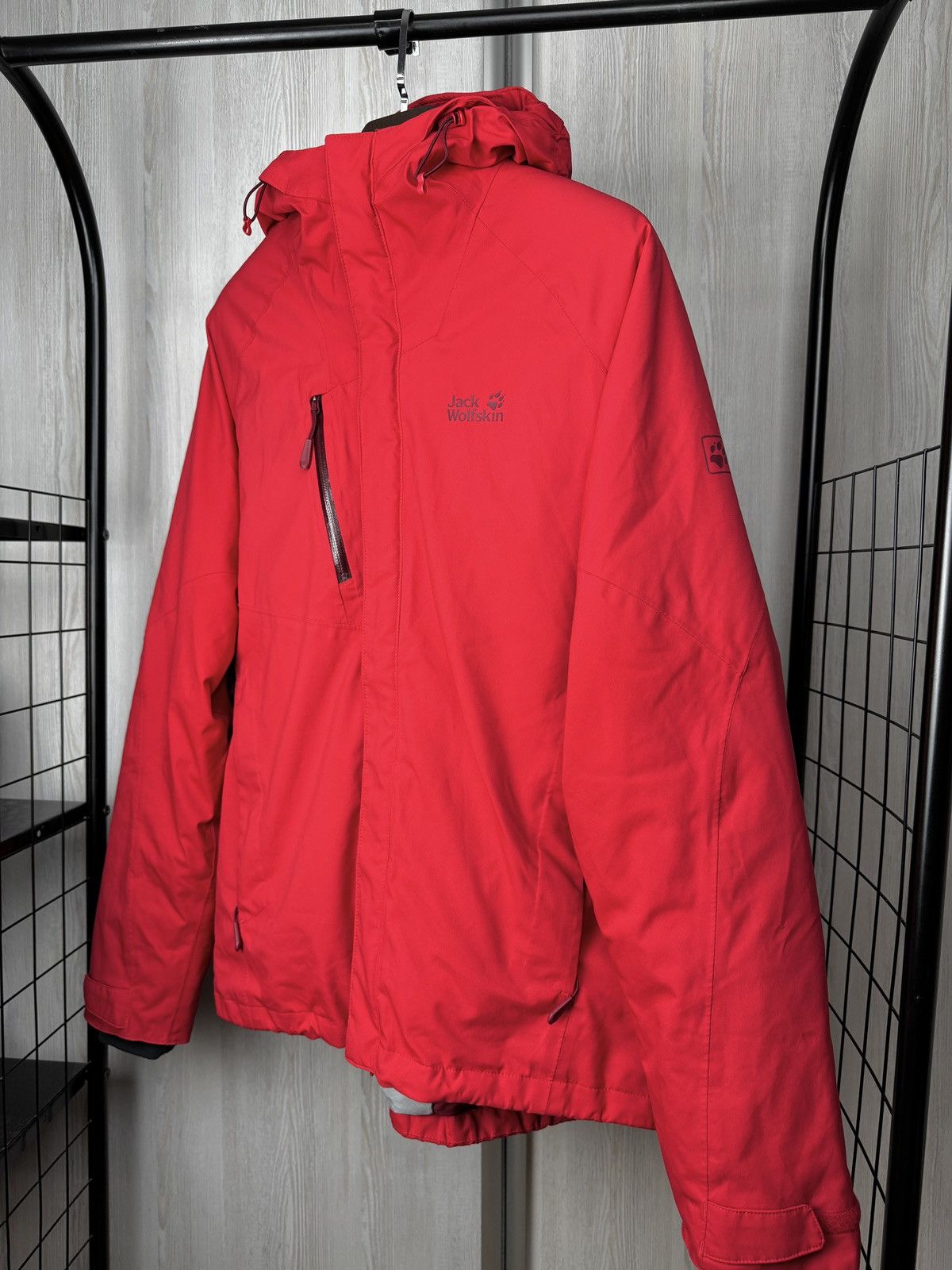 Jack Wolfskin Jack Wolfskin Men Troposphere Ruby Red Winter Down Jacket Size US L / EU 52-54 / 3 - 6 Thumbnail