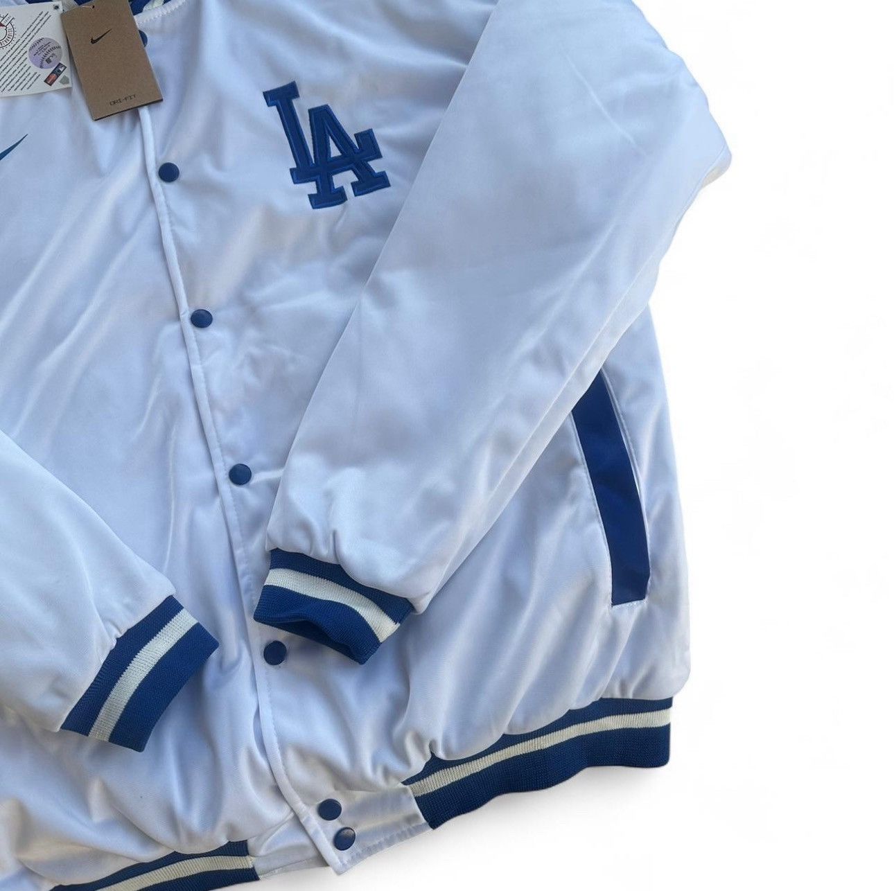 MLB Brand new Nike Los Angeles Dodgers bomber jacket nike XL ⚾️⚾️⚾️ Size US XL / EU 56 / 4 - 3 Thumbnail