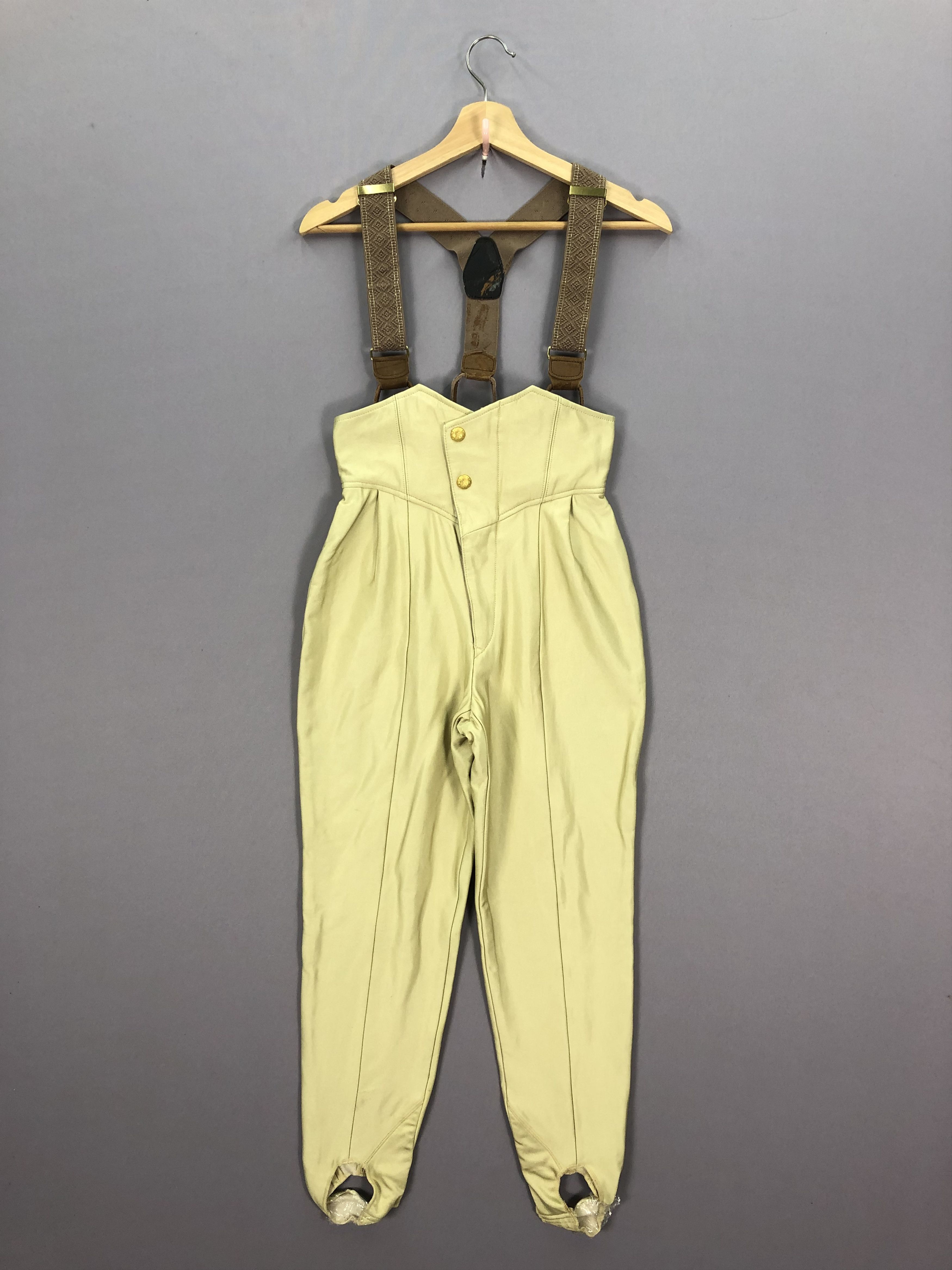 Vintage Vintage 90s Premier Ski Jumpsuits Snowboards Ski Wear Pants Size 24" / US 00 / IT 34 - 1 Thumbnail