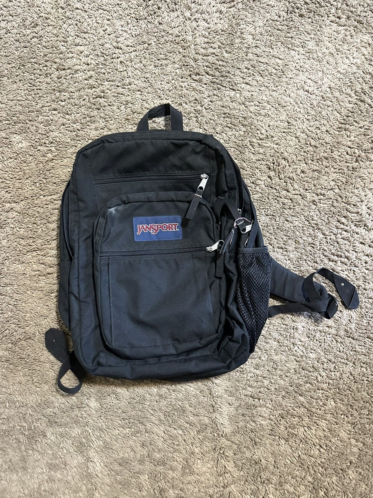 Jansport × Vintage Vintage 90s Jansport Black Backpack | Grailed