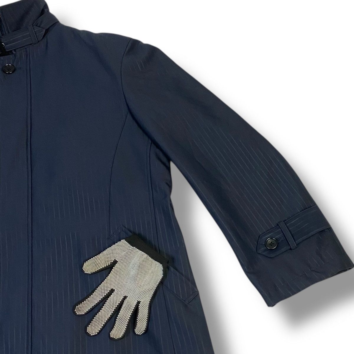 Armoire D'Homme 🇯🇵 D'HOMME A HOMME STRIPES LONG JACKET Size US L / EU 52-54 / 3 - 8 Thumbnail