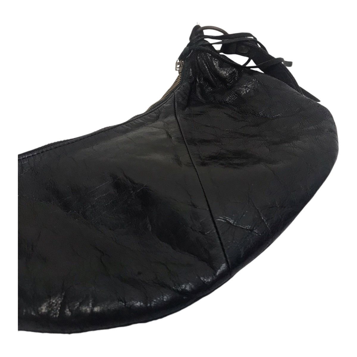Hysteric Glamour × If Six Was Nine × Seditionaries Segment Leather peanut shell shape Sling Bag Size ONE SIZE - 5 Thumbnail