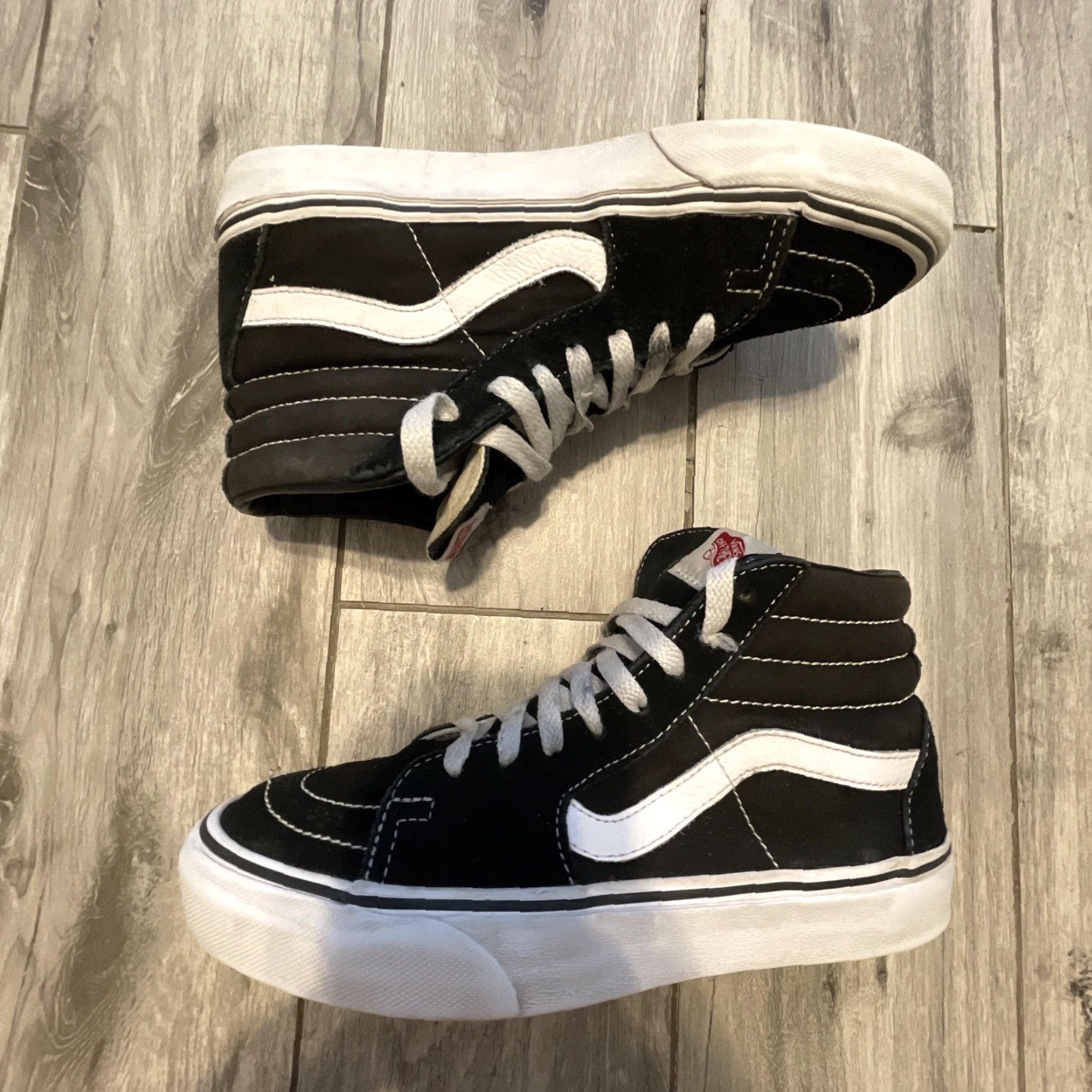 Vans VANS Off The Wall Hi Top Old Skool Pro Black Skateboard Shoe Men US 6.5 Size US M / EU 48-50 / 2 - 3 Thumbnail