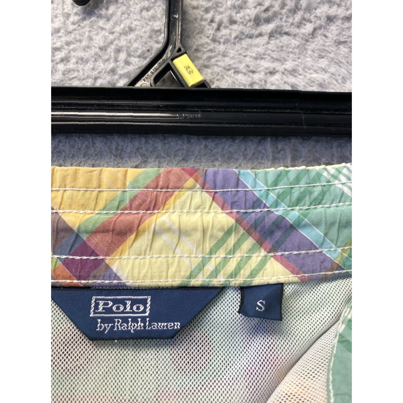 Polo Ralph Lauren Polo Ralph Lauren Swim Trunks Mens Small Madras Plaid Lined Drawstring Back Pocket Quick Dry Beach Preppy Mens Size US S / EU 44-46 / 1 - 4 Thumbnail