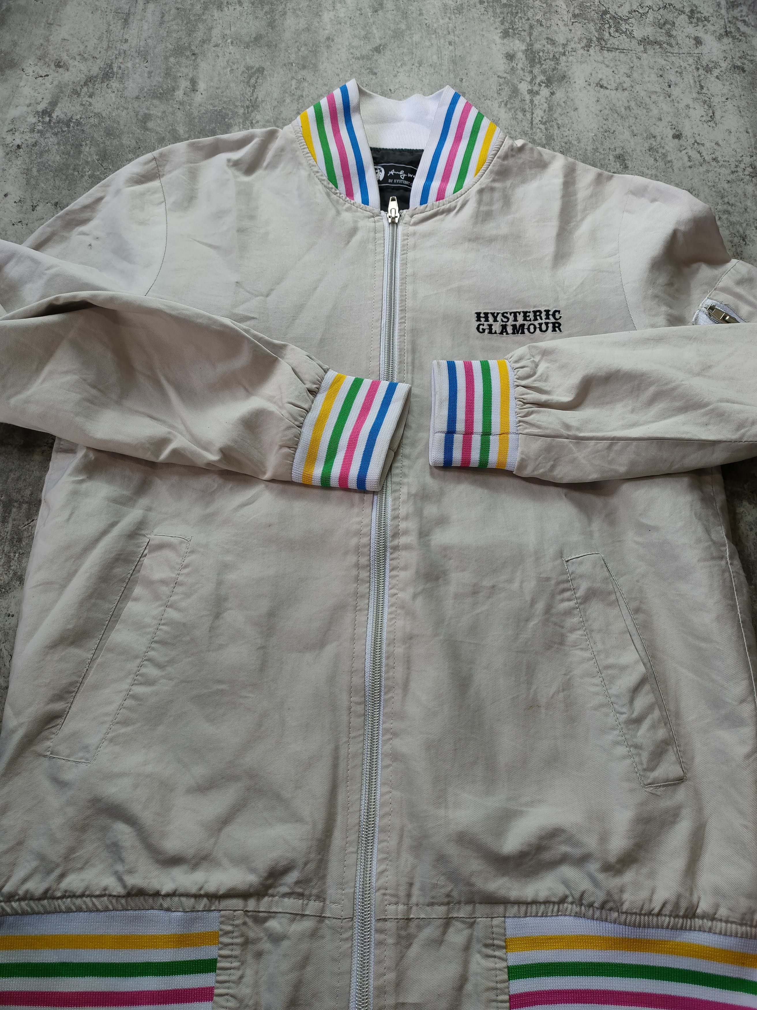 Andy Warhol × Hysteric Glamour Hysteric Glamour Andy Warhol Bomber Jacket Size US S / EU 44-46 / 1 - 9 Thumbnail