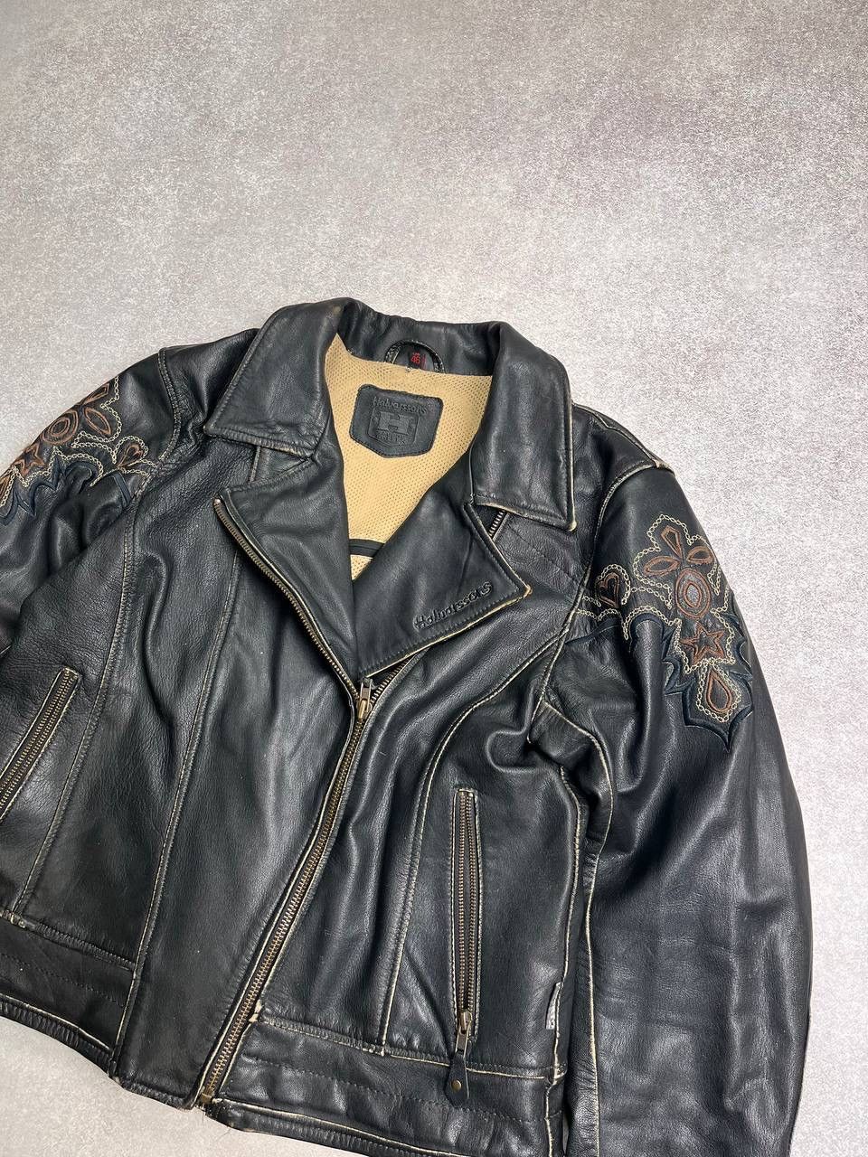 Other Vintage Genuine Leather Moto Biker Jacket M Y2K Size US M / EU 48-50 / 2 - 2 Thumbnail
