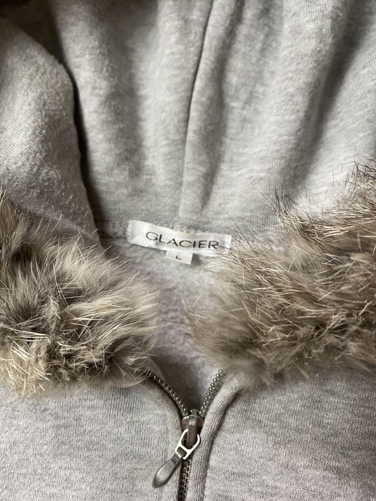 If Six Was Nine × Japanese Brand × Le Grande Bleu (L.G.B.) Japanese Galcier Fur Hoodie ifsix lgb style Size US L / EU 52-54 / 3 - 3 Thumbnail