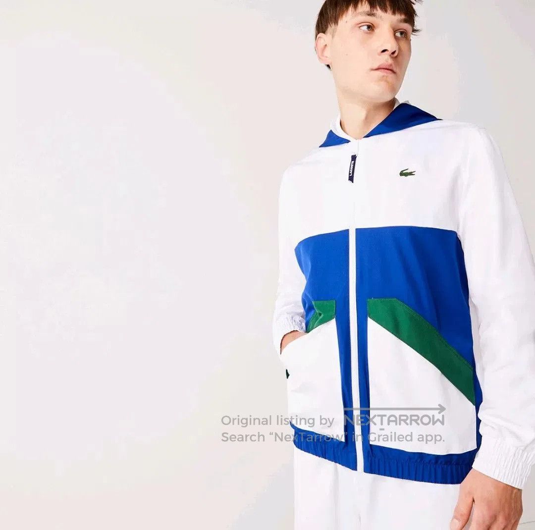 Lacoste Lacoste Colorblock Hooded Sports Jacket. Size US M / EU 48-50 / 2 - 4 Thumbnail
