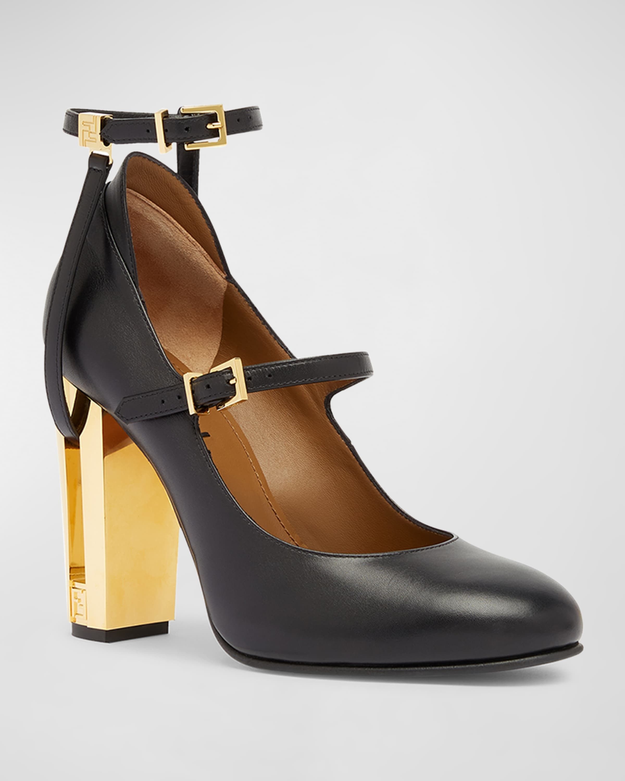 Fendi o1y0925 Pumps in Black Size US 6 / IT 36 - 2 Thumbnail