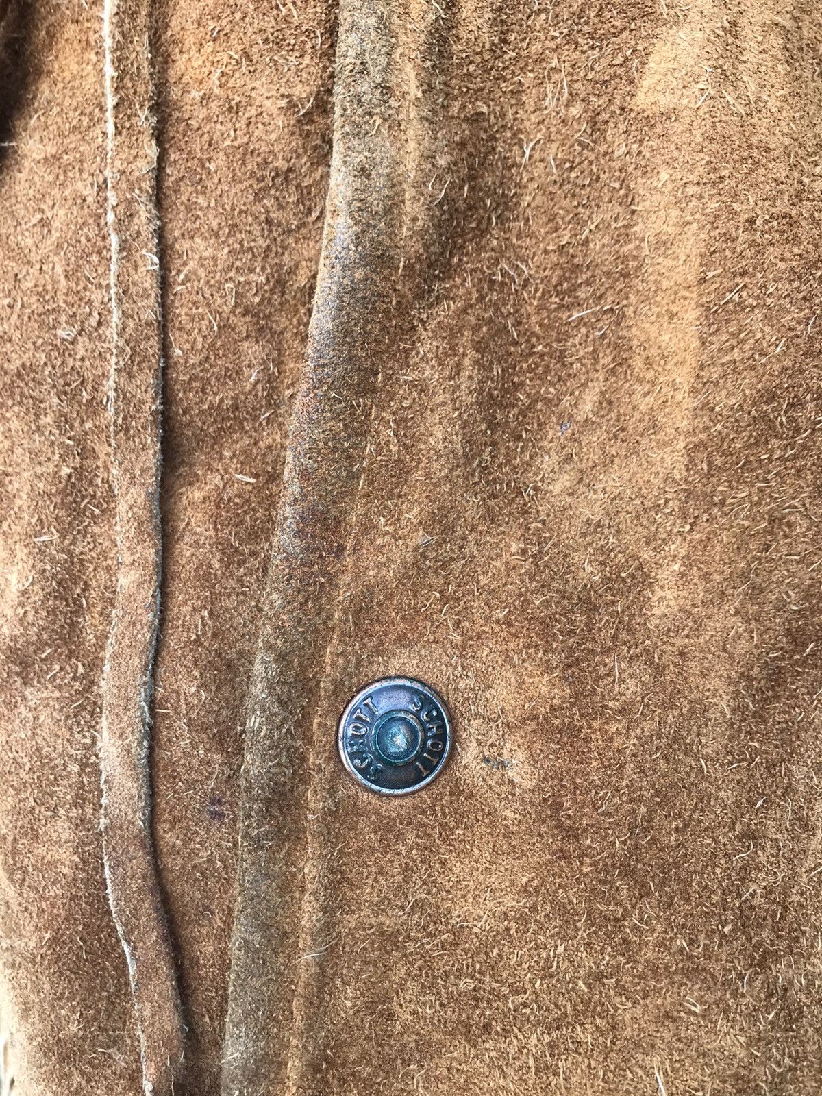 Schott Vintage Schott Western Fringe Suede Leather Cowboy Jacket Size US M / EU 48-50 / 2 - 5 Thumbnail