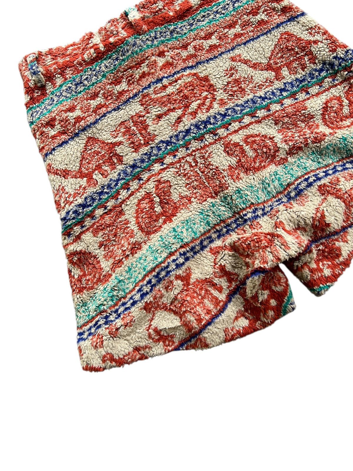 Ne-Net Ne-Net Animal Motif Aztec Boa Fleece Shorts Size US 31 - 7 Thumbnail