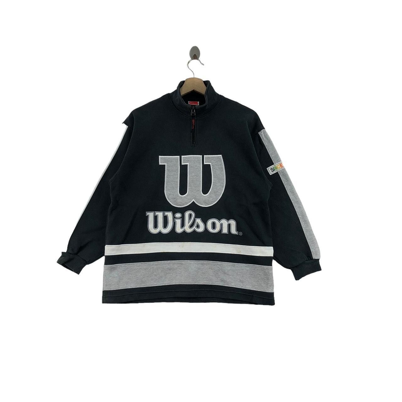 Wilson Vintage WILSON USA HALF ZIPPER Sweatshirt Sweater Size US S / EU 44-46 / 1 - 1 Thumbnail