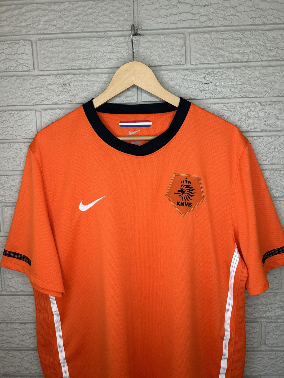 Nike Nike Netherlands National Team 2010 Home Jersey Size US XL / EU 56 / 4 - 2 Thumbnail