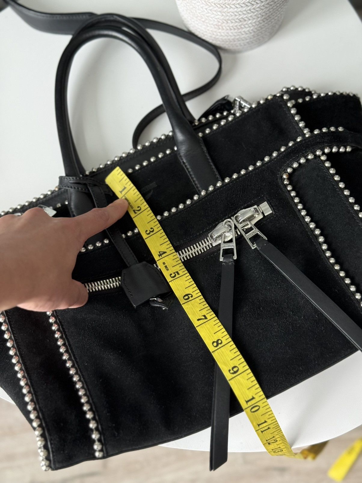 Zadig & Voltaire Zadig et Voltaire Bag Suede key lock Black Size ONE SIZE - 17 Thumbnail