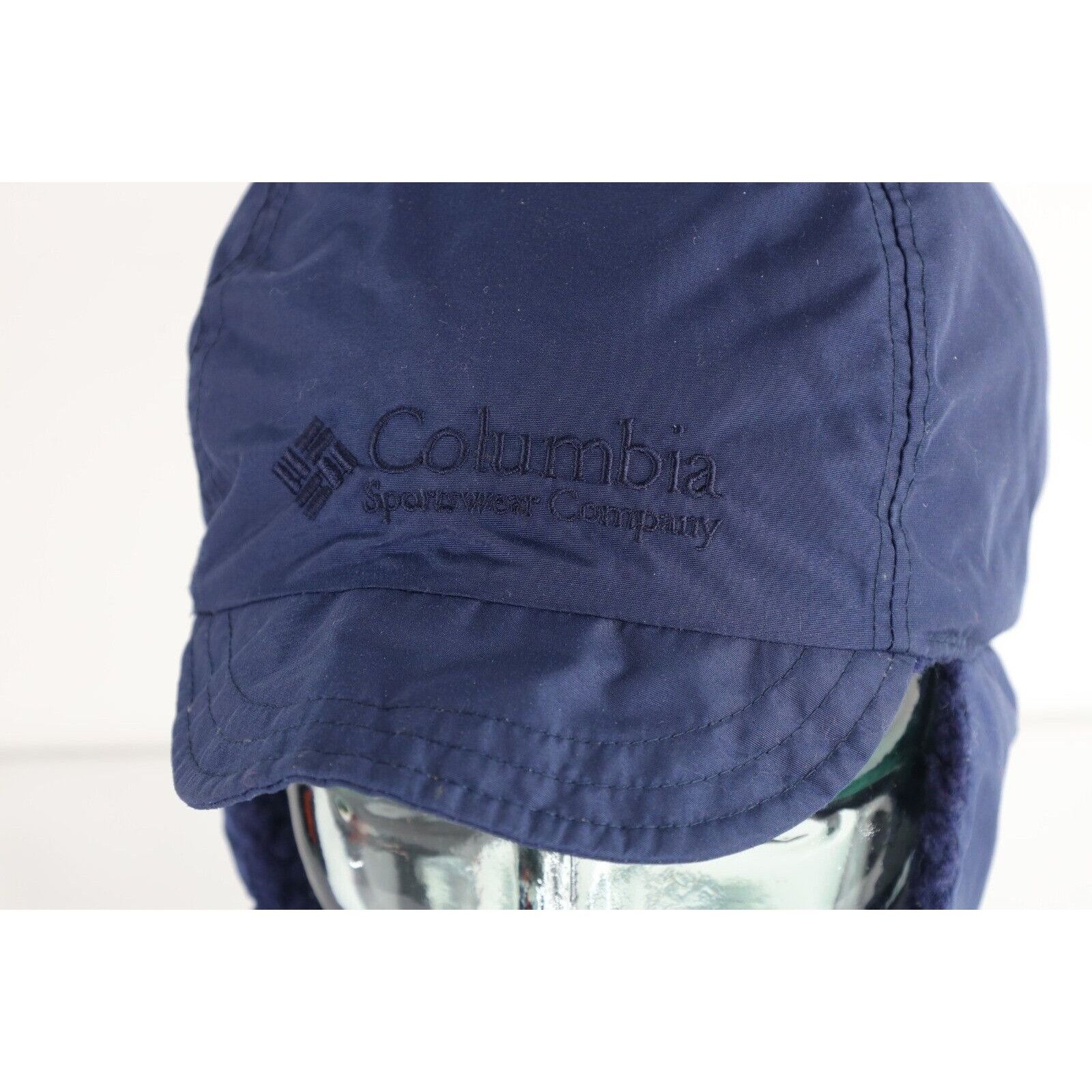 Columbia × Vintage Vintage 90s Columbia Deep Pile Fleece Lined Ear Flap Hat Size ONE SIZE - 2 Thumbnail