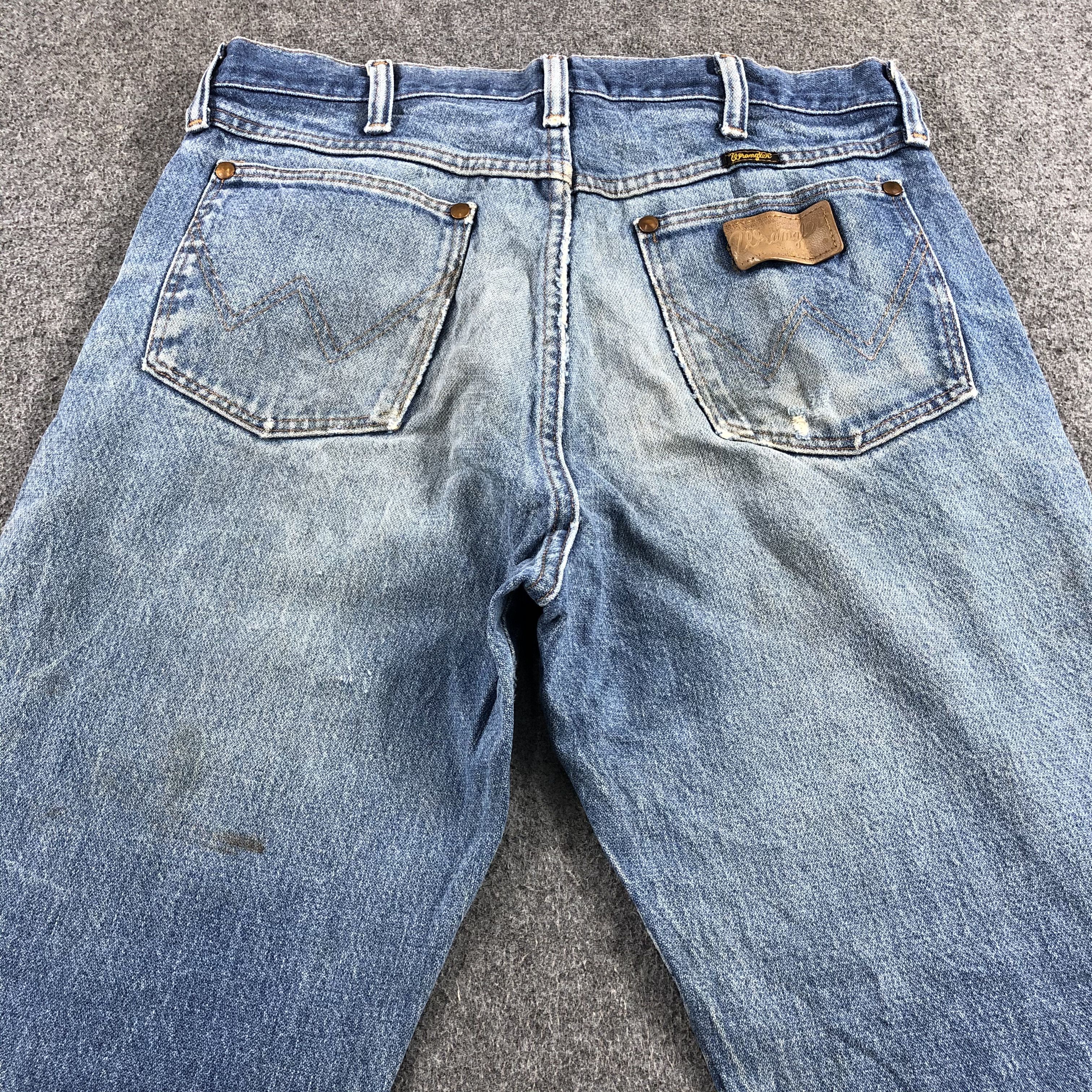 Vintage Vintage Blue Wash Wrangler Jeans-J2051 Size US 31 - 4 Thumbnail