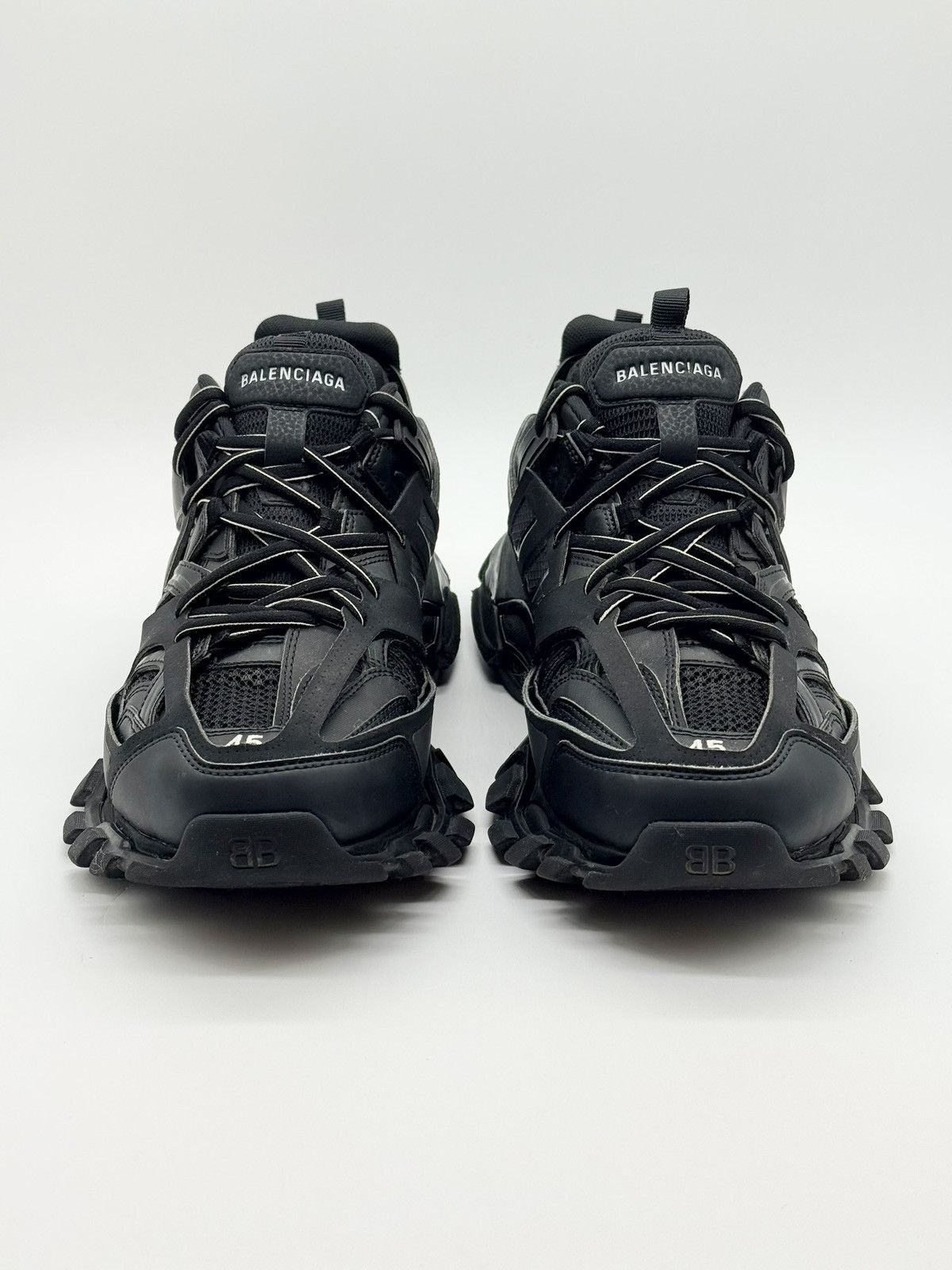 Balenciaga Size 12 - Balenciaga Track Triple Black Size US 12 / EU 45 - 4 Thumbnail
