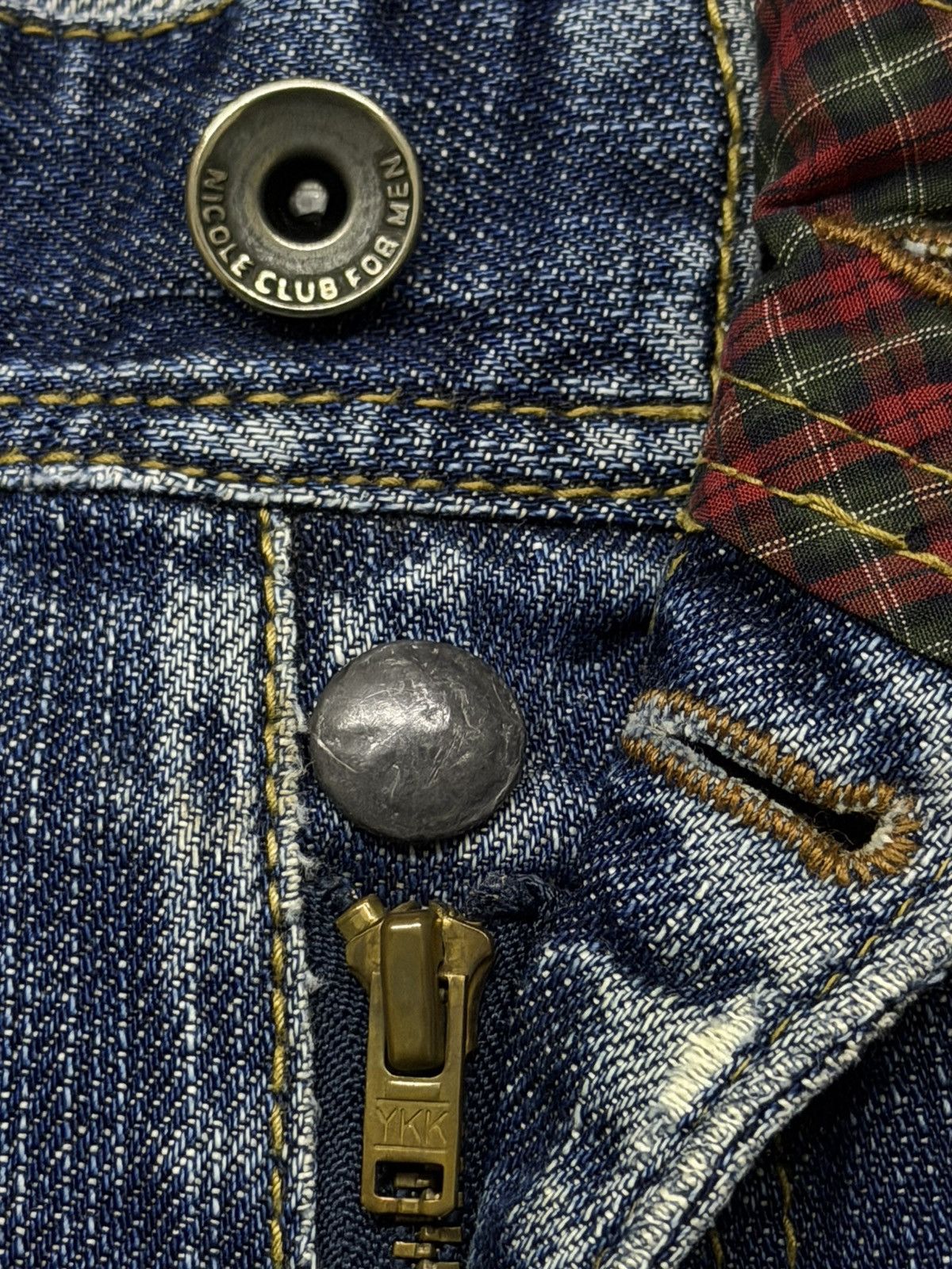 Nicole Club Vintage Nicole Club For Men Japan Denim Jeans | Bootcut W32 Size US 32 / EU 48 - 9 Thumbnail