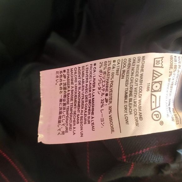 Banana Republic Banana Republic Hayden Tartan Lined Sz. 4 Pants Size 27" / US 4 / IT 40 - 10 Thumbnail