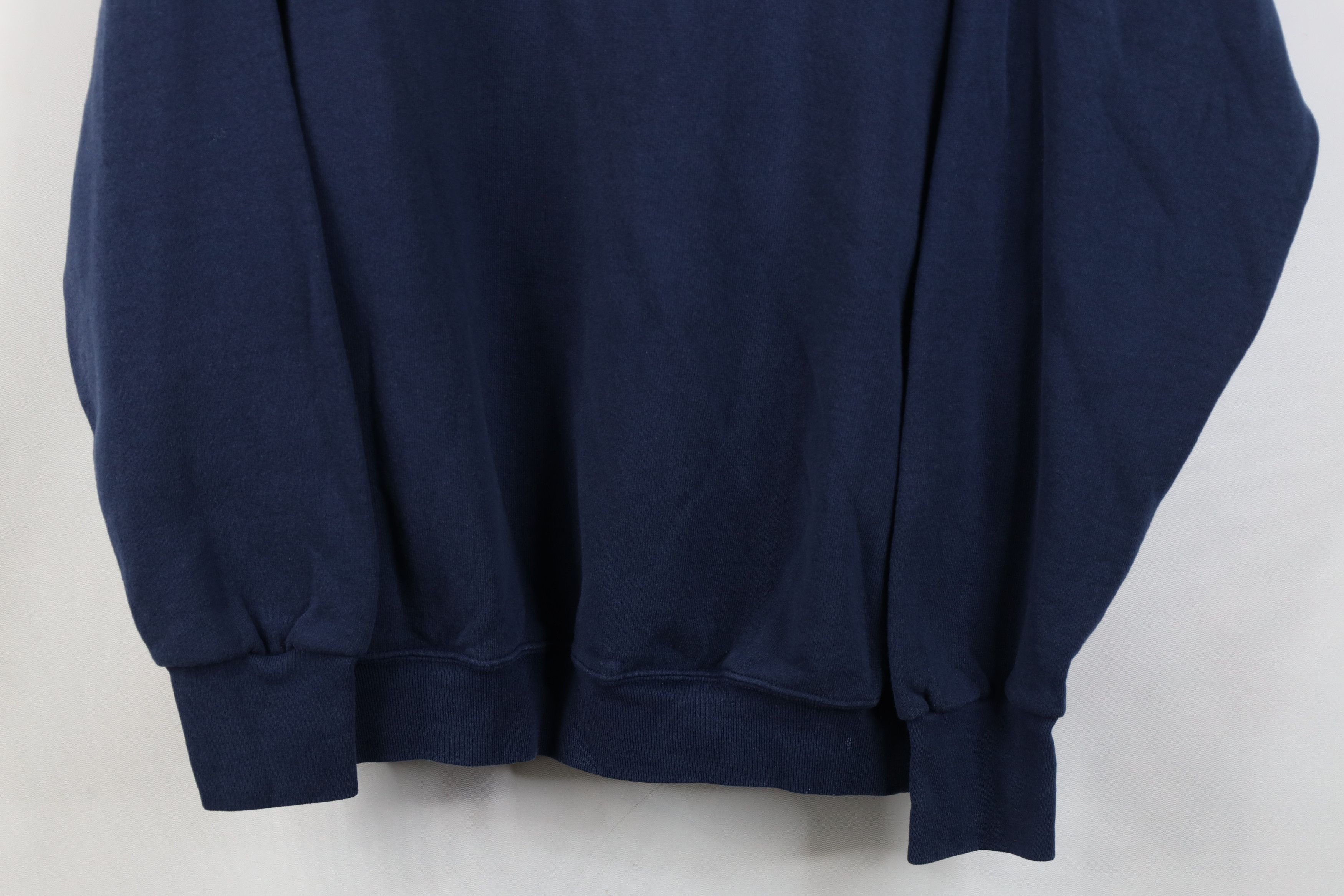 Vintage Vintage 90s Streetwear Spell New York City Sweatshirt Blue Size US XL / EU 56 / 4 - 3 Thumbnail